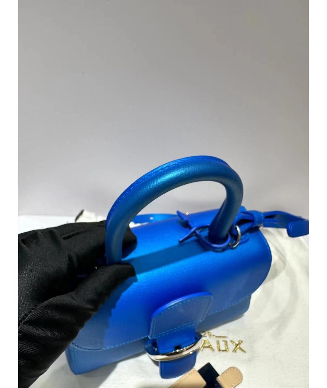 DELVAUX Голубая сумка через плечо, фото 3