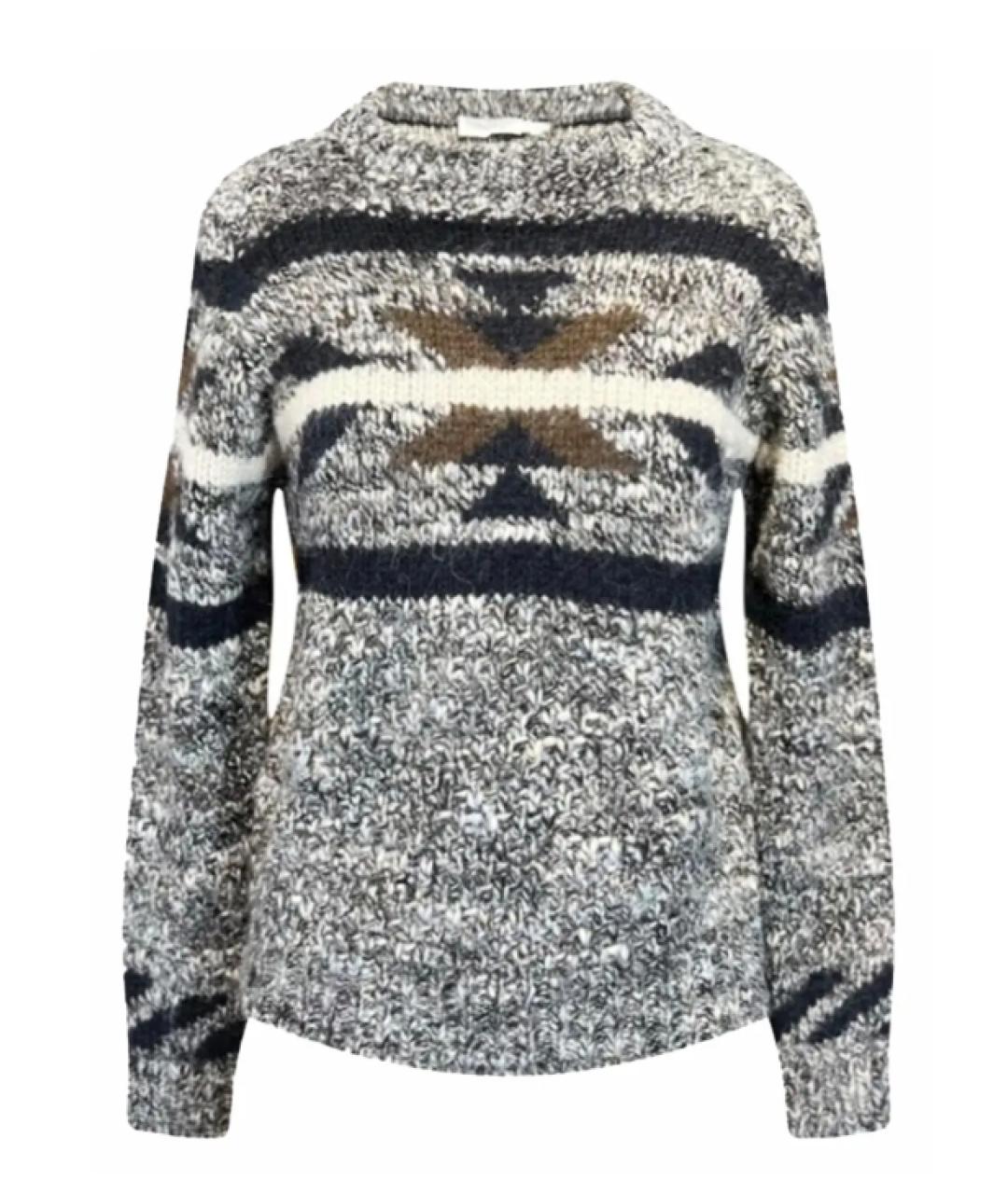 ISABEL MARANT ETOILE Серый шерстяной джемпер / свитер, фото 1