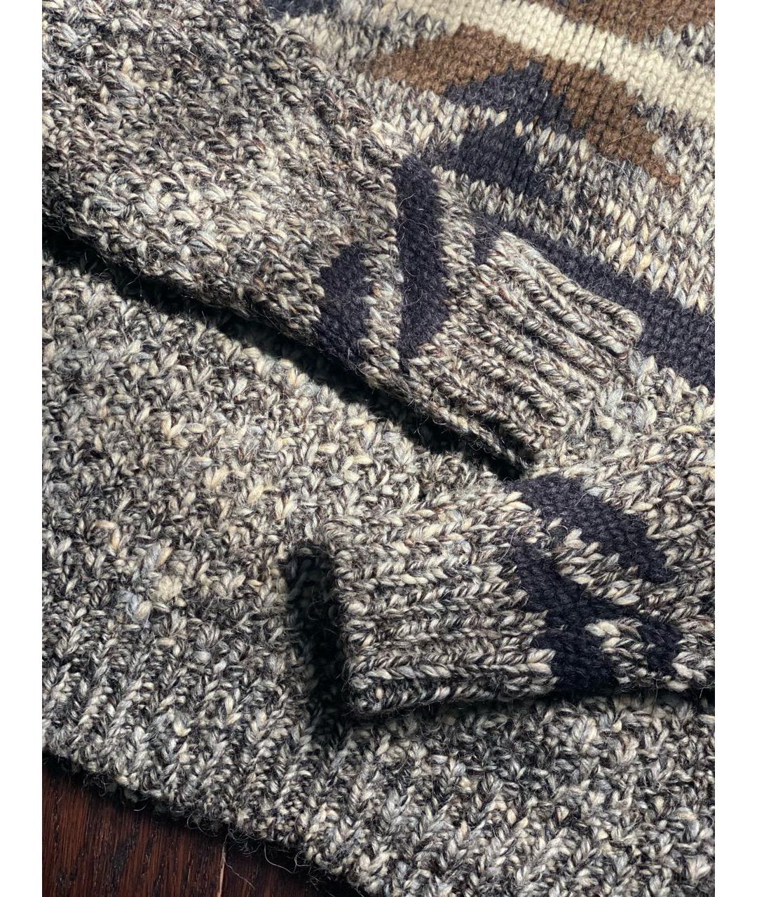 ISABEL MARANT ETOILE Серый шерстяной джемпер / свитер, фото 6