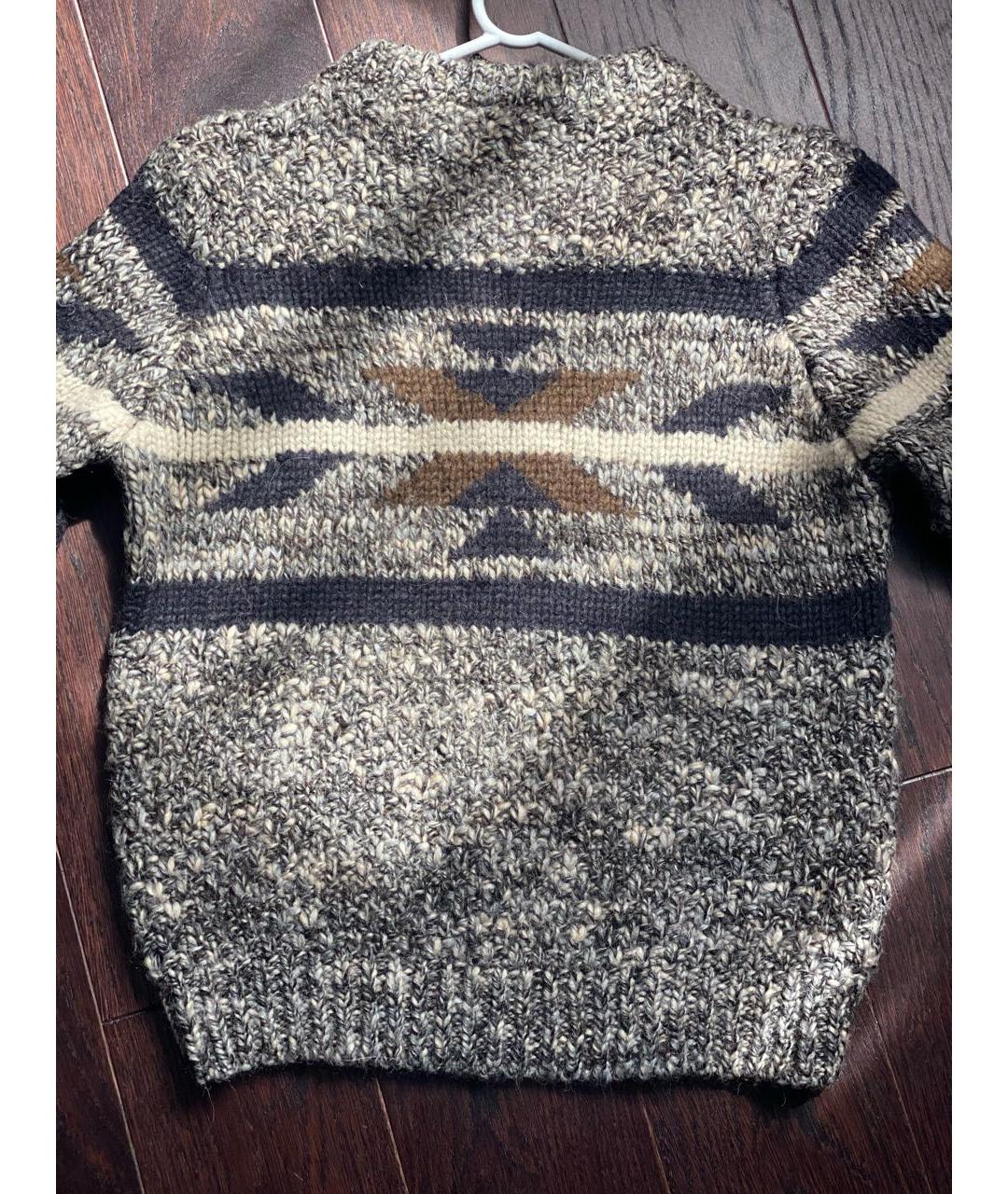 ISABEL MARANT ETOILE Серый шерстяной джемпер / свитер, фото 3