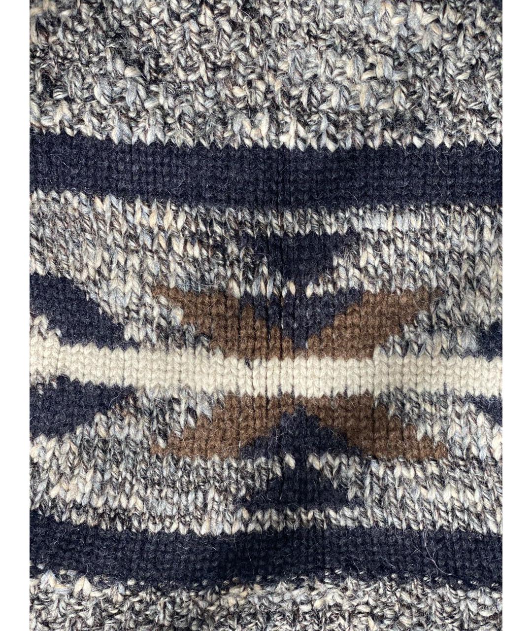ISABEL MARANT ETOILE Серый шерстяной джемпер / свитер, фото 5