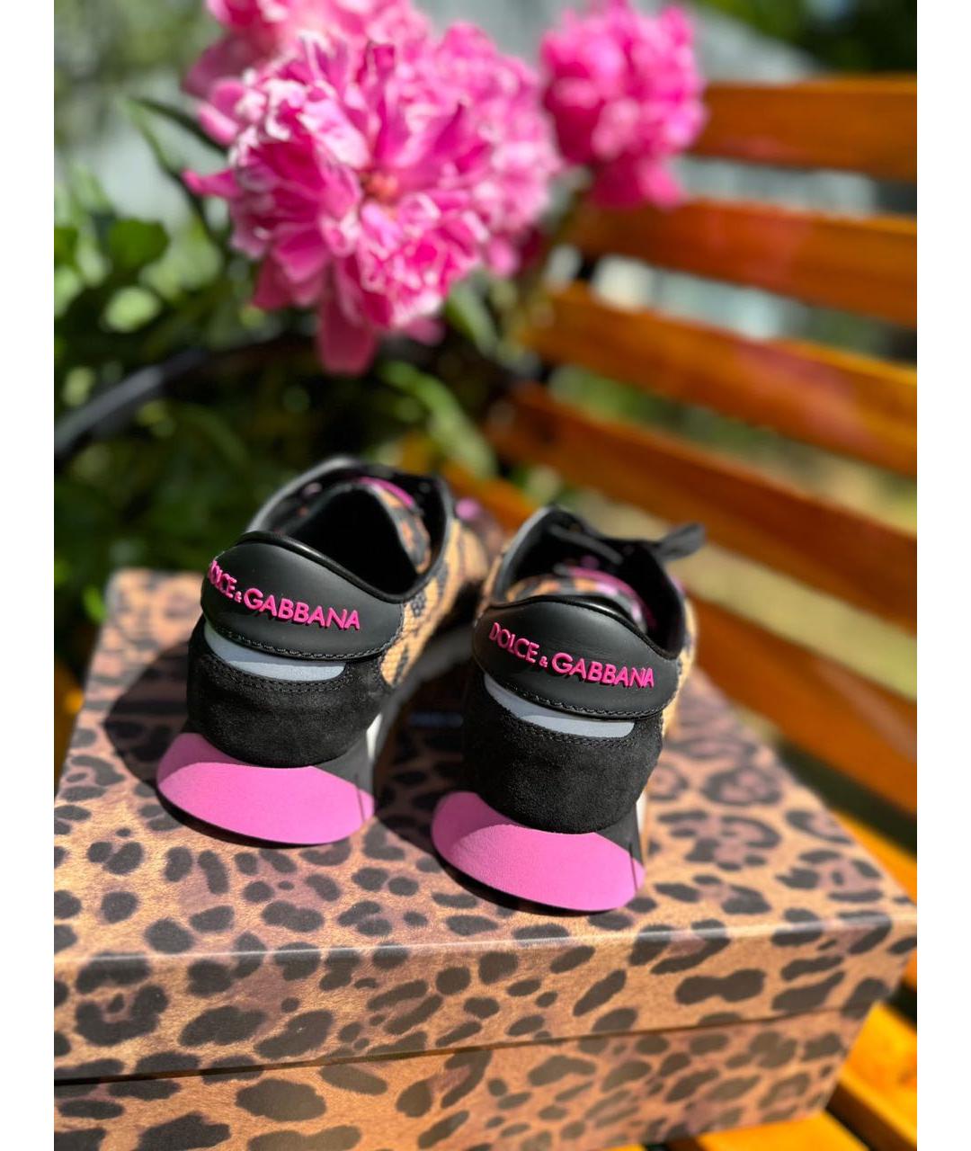 DOLCE&GABBANA Мульти кроссовки, фото 4