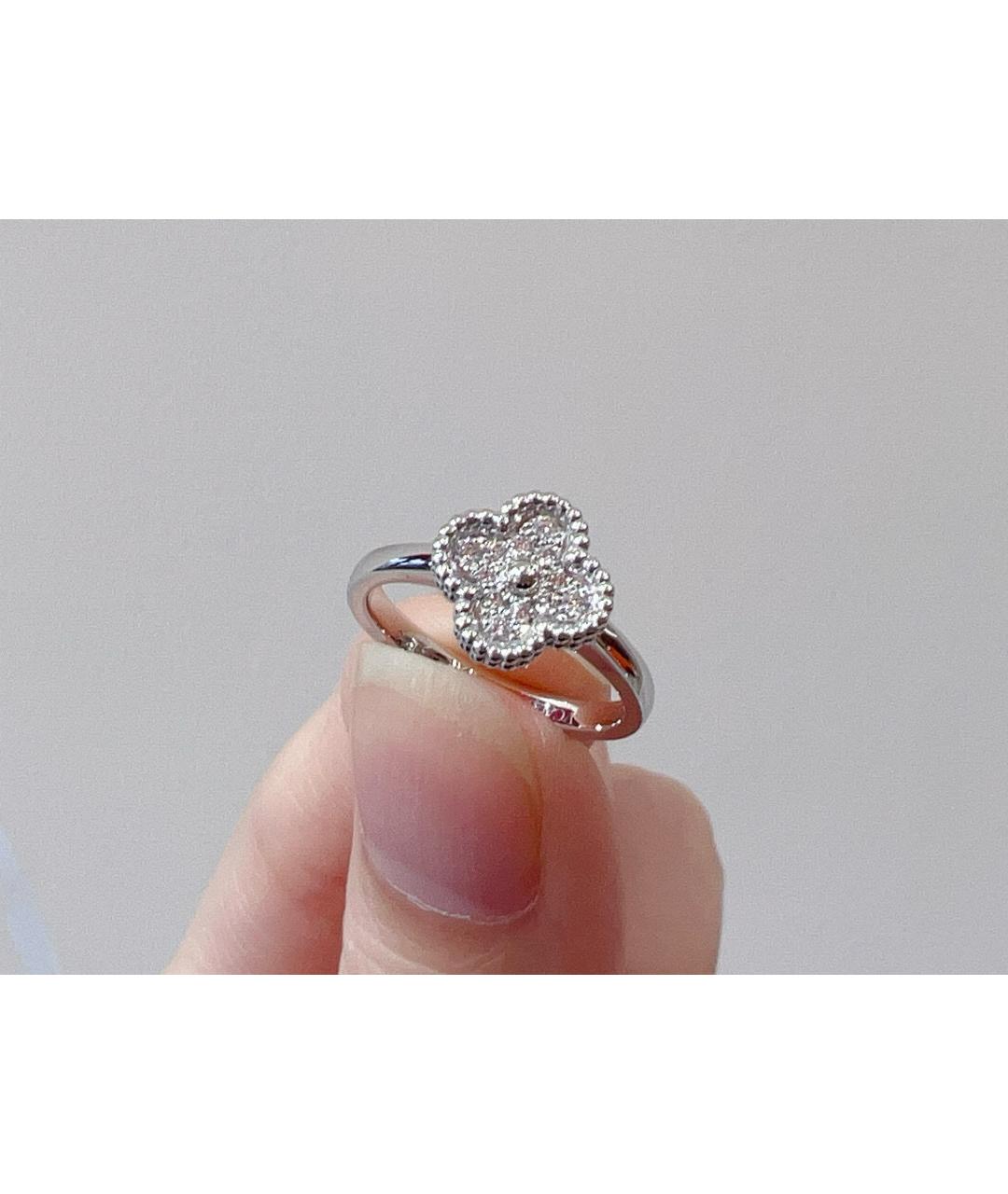VAN CLEEF & ARPELS Серебряное кольцо из белого золота, фото 6