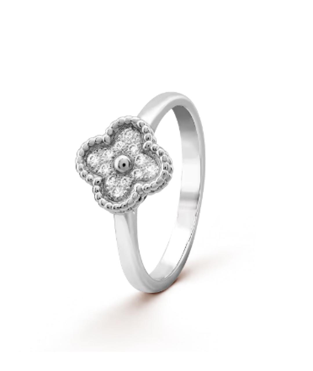 VAN CLEEF & ARPELS Серебряное кольцо из белого золота, фото 7