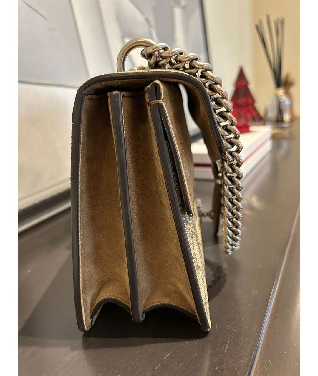 GUCCI Бежевая сумка через плечо, фото 5