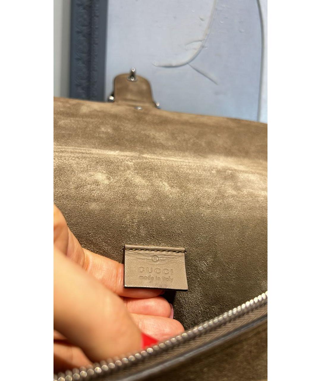 GUCCI Бежевая сумка через плечо, фото 7