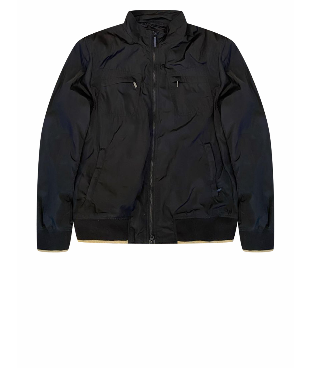 KARL LAGERFELD Черная полиэстеровая куртка, фото 1