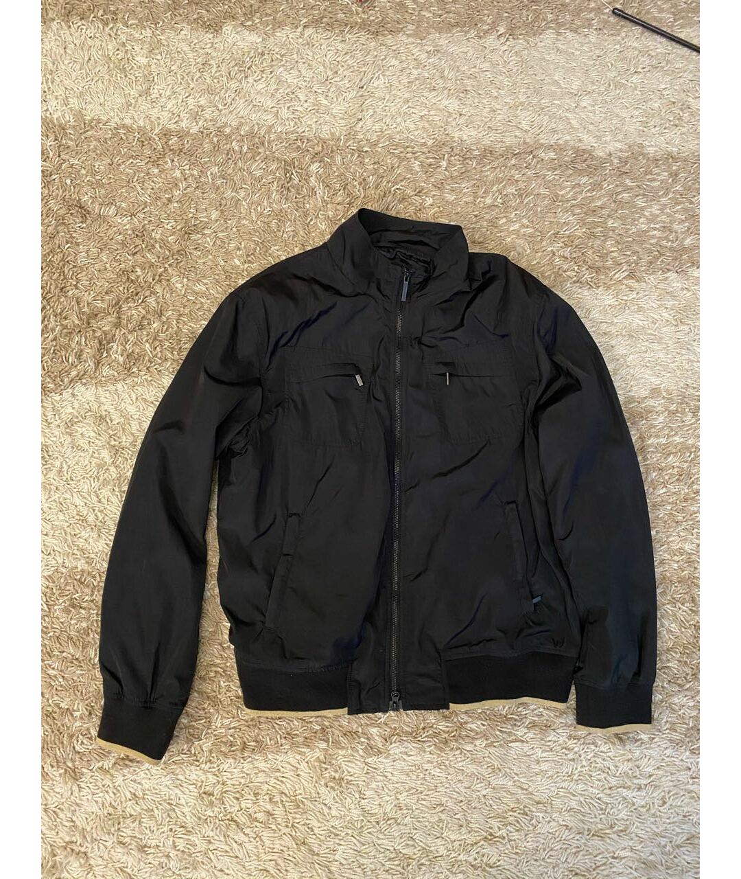 KARL LAGERFELD Черная полиэстеровая куртка, фото 6