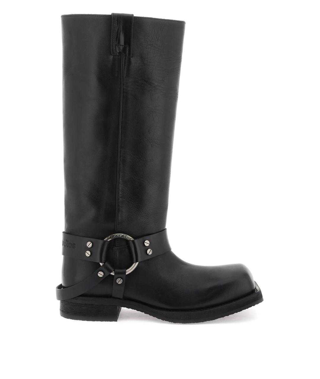 Acne studios cowboy boots best sale