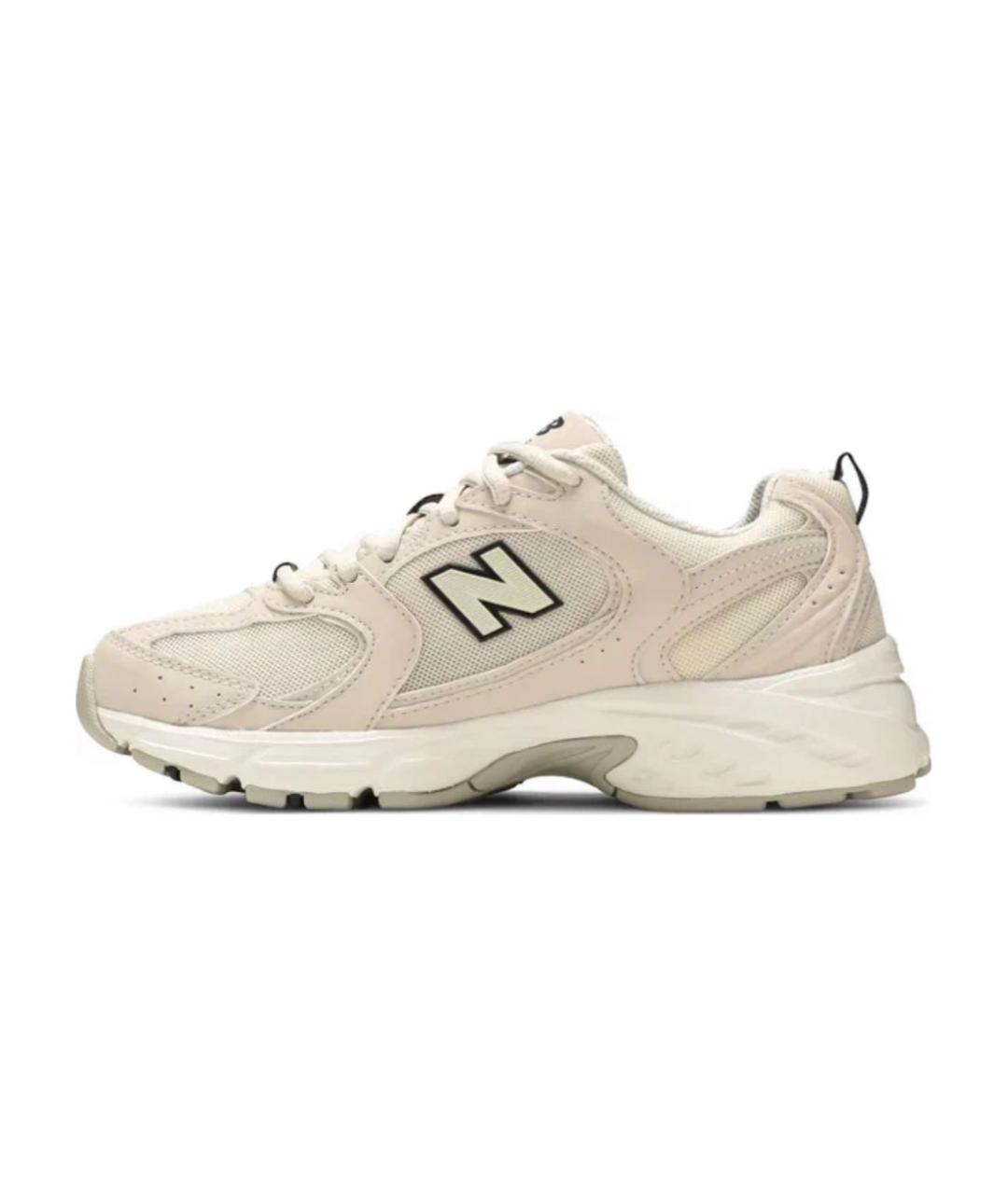 NEW BALANCE Бежевые текстильные кроссовки, фото 2