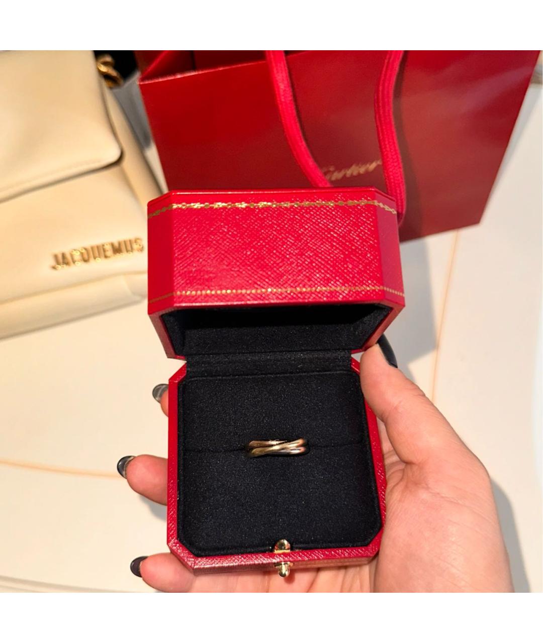 CARTIER Золотое кольцо из белого золота, фото 3