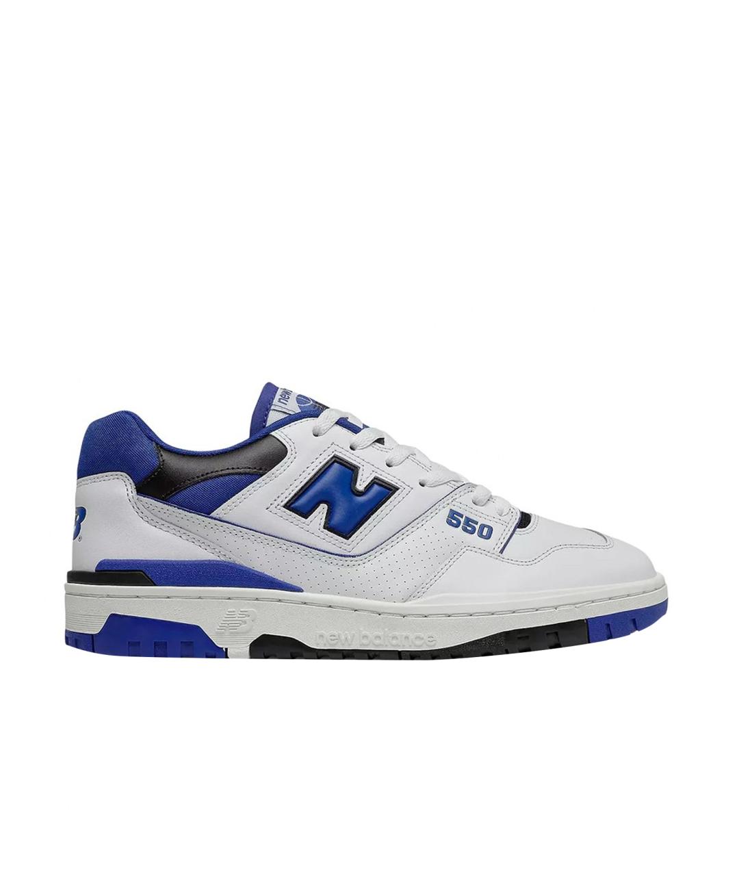 NEW BALANCE Белые кожаные кроссовки, фото 1