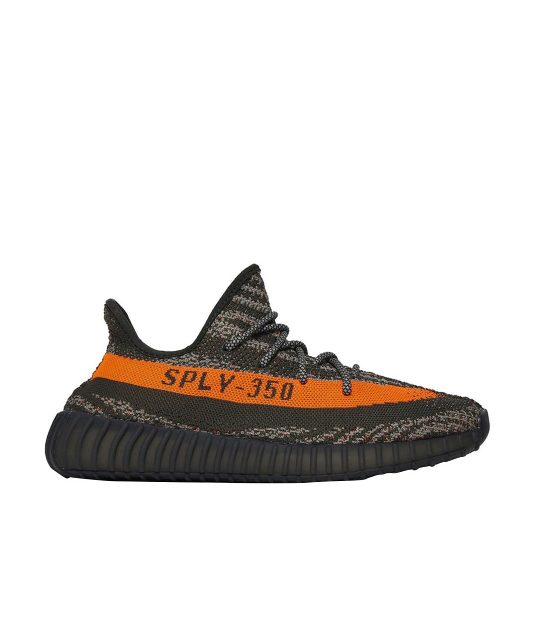 ADIDAS YEEZY Мульти текстильные низкие кроссовки / кеды, фото 1