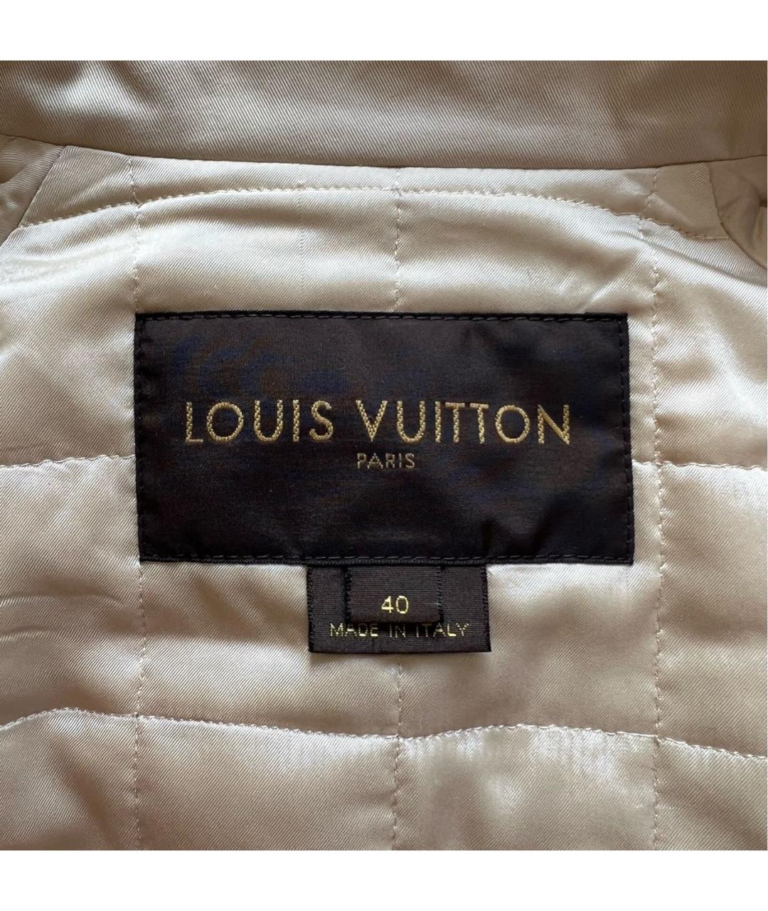 LOUIS VUITTON Бежевая парка, фото 4