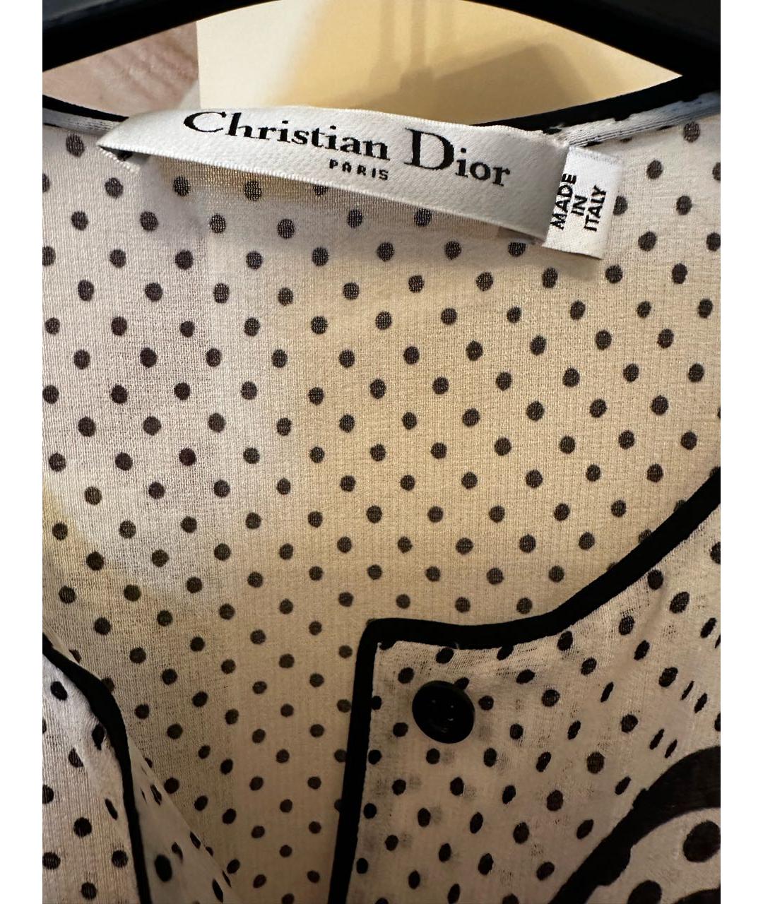 CHRISTIAN DIOR Шелковая рубашка, фото 3