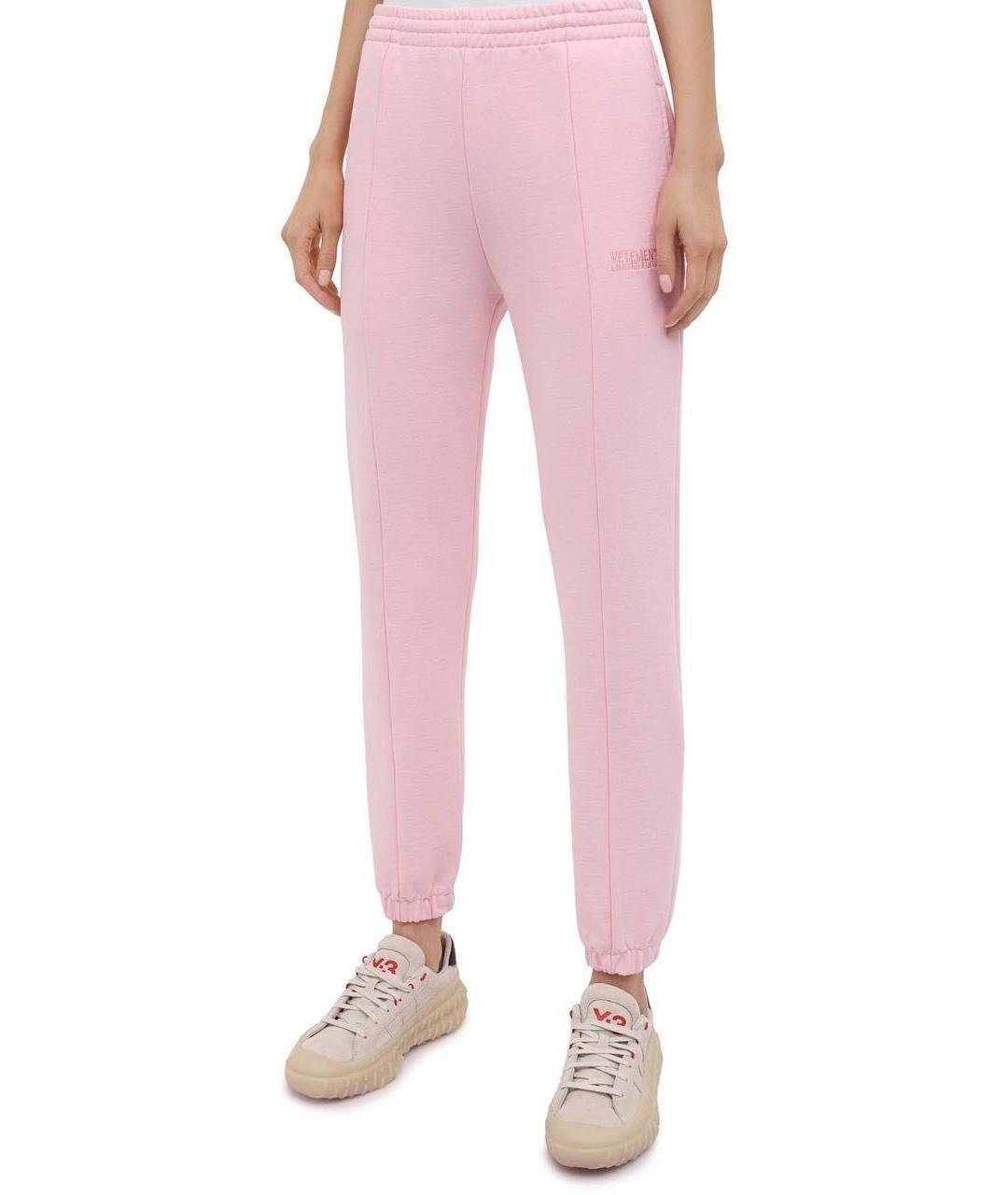 VETEMENTS Розовые спортивные брюки и шорты, фото 7