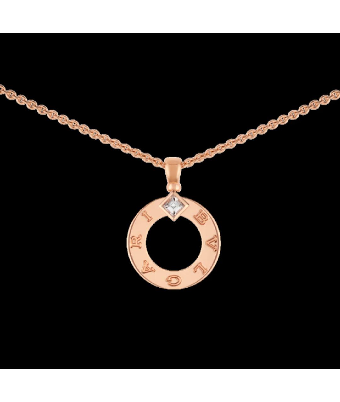 BVLGARI Золотое колье из розового золота, фото 2