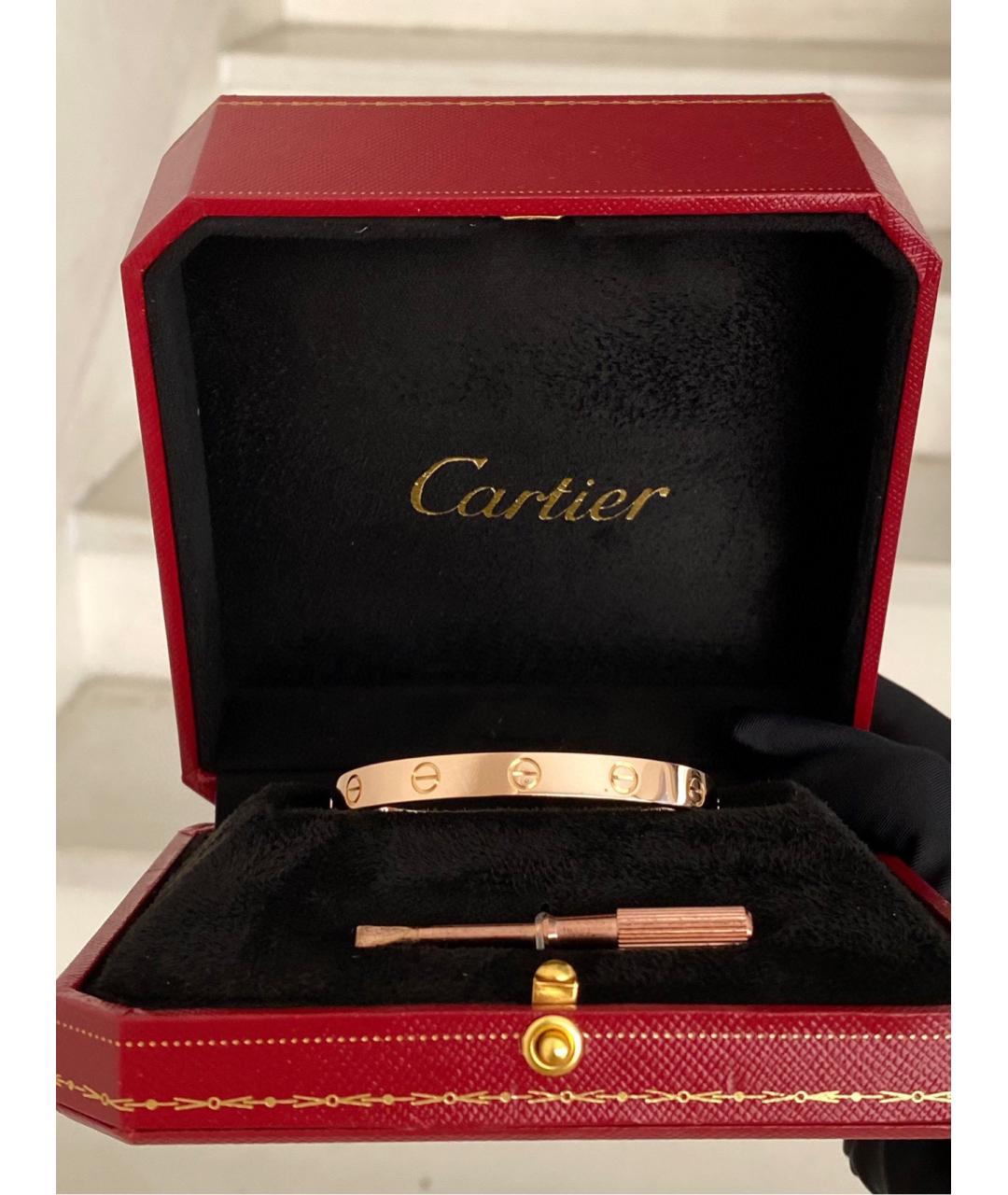 CARTIER Золотой браслет из розового золота, фото 2