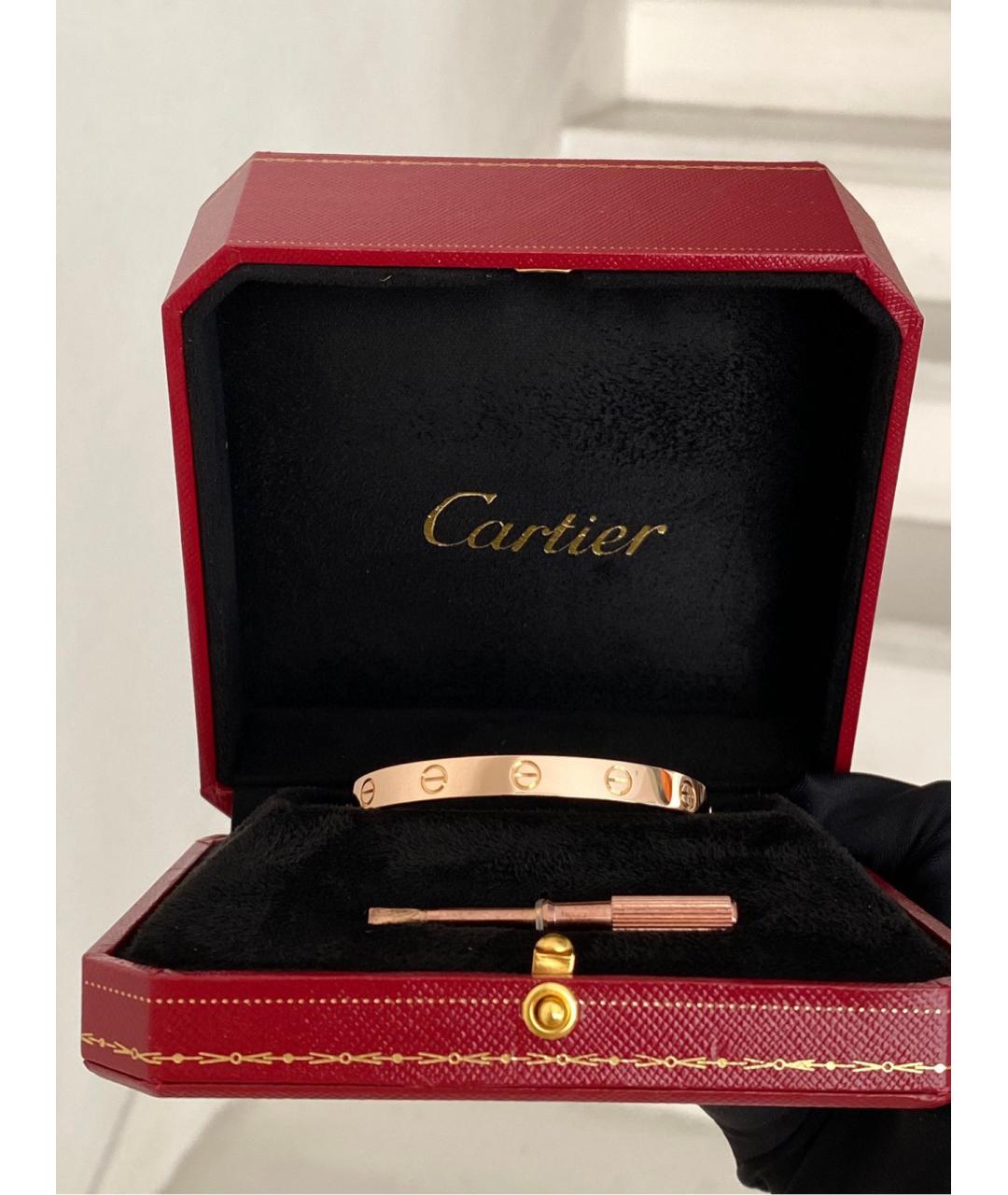 CARTIER Золотой браслет из розового золота, фото 6