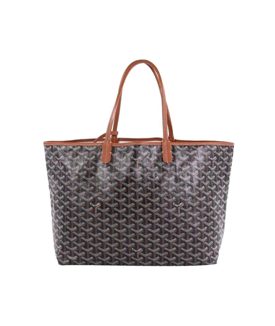 GOYARD Коричневая сумка тоут, фото 1