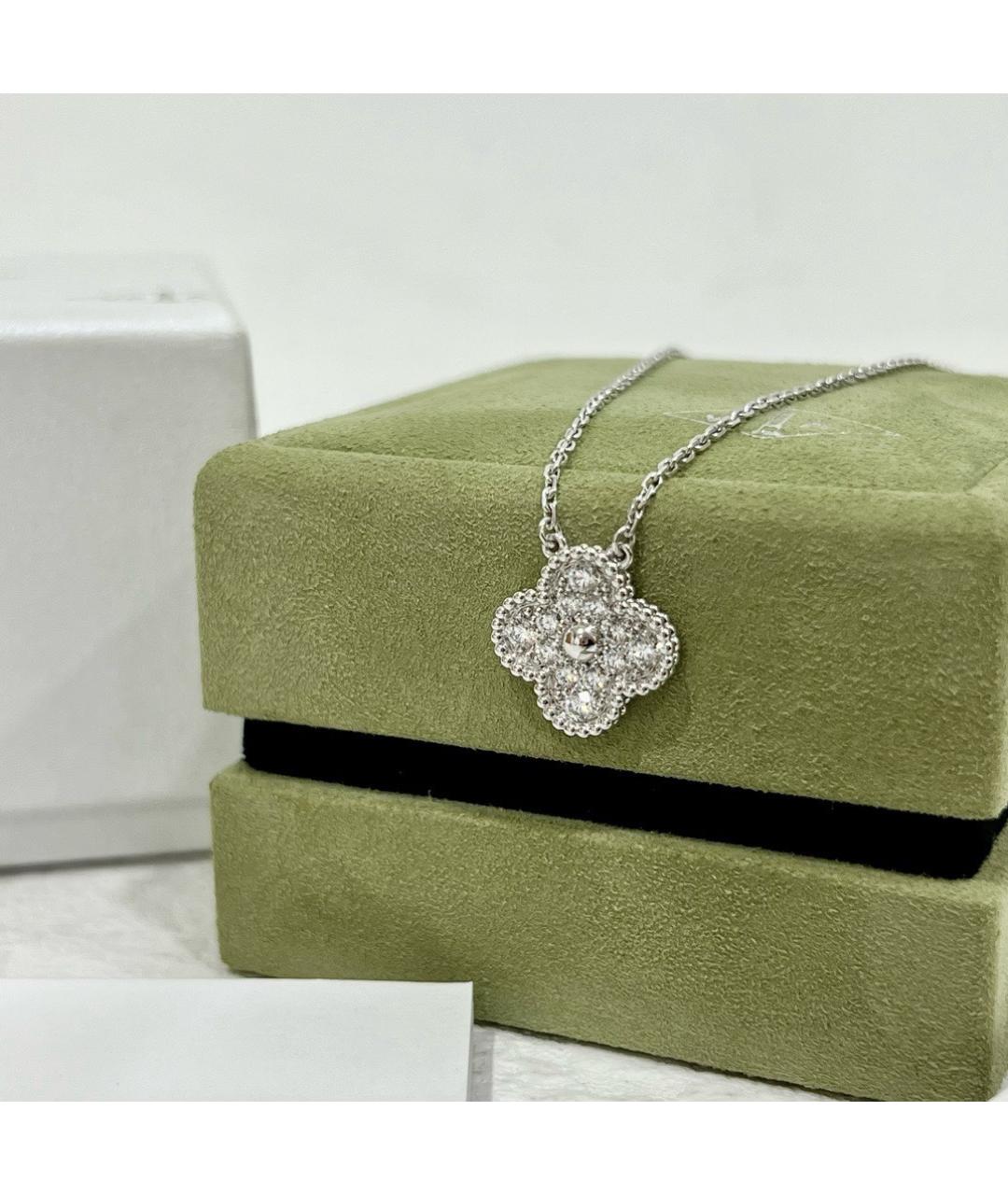 VAN CLEEF & ARPELS Серебряное колье из белого золота, фото 3