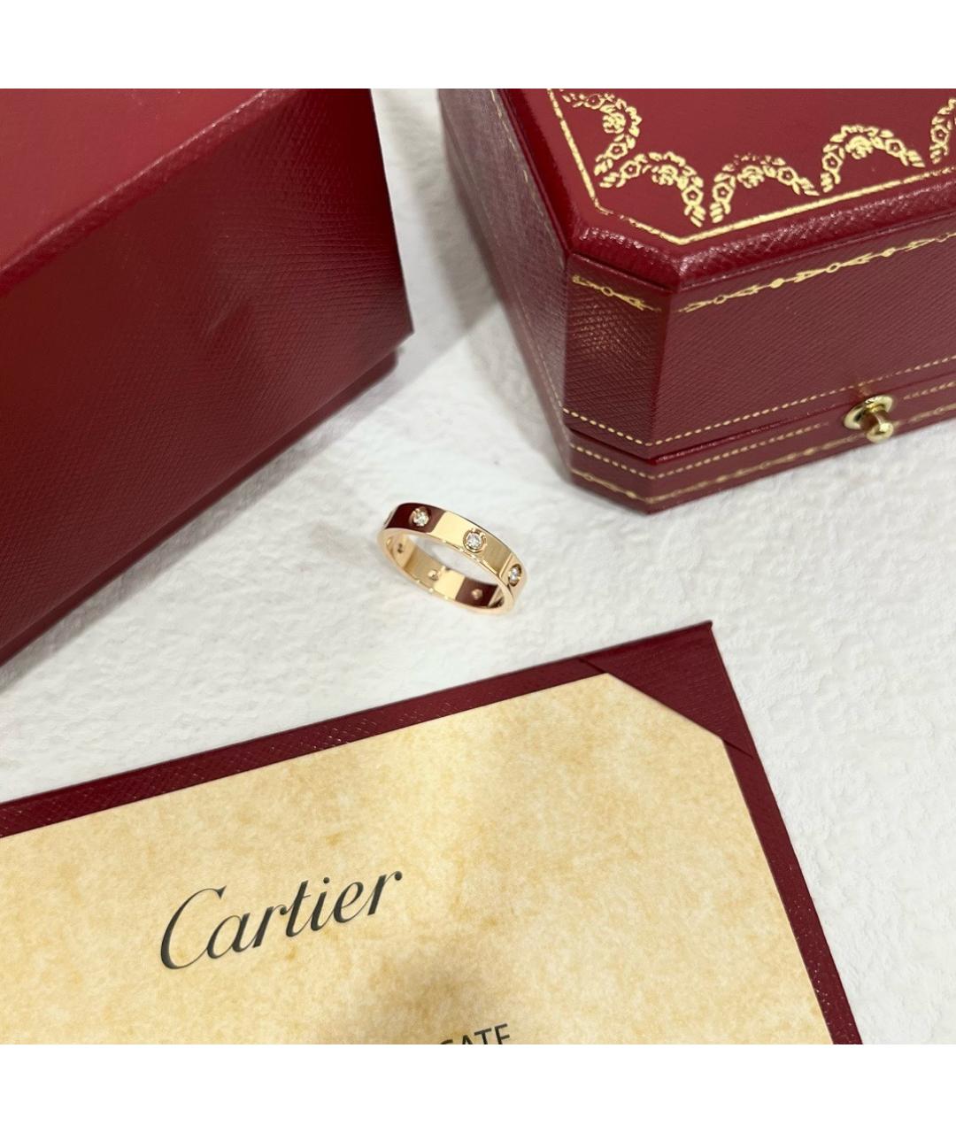 CARTIER Золотое кольцо из розового золота, фото 3