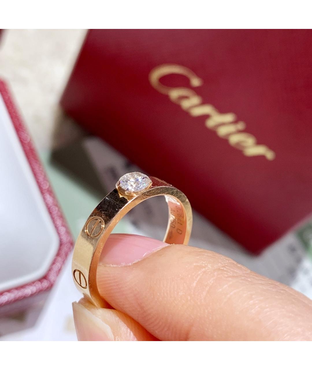 CARTIER Золотое кольцо из розового золота, фото 6