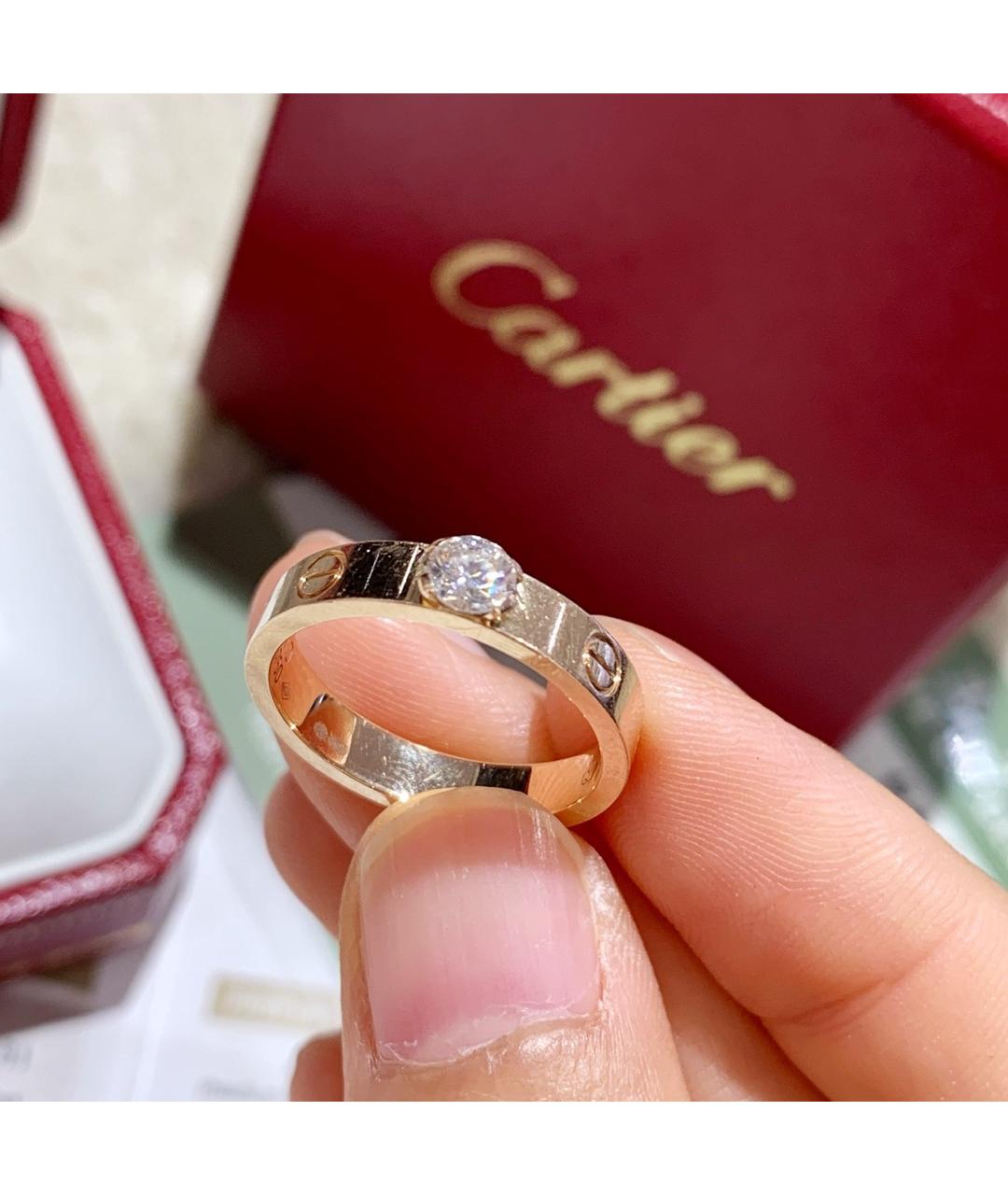 CARTIER Золотое кольцо из розового золота, фото 5