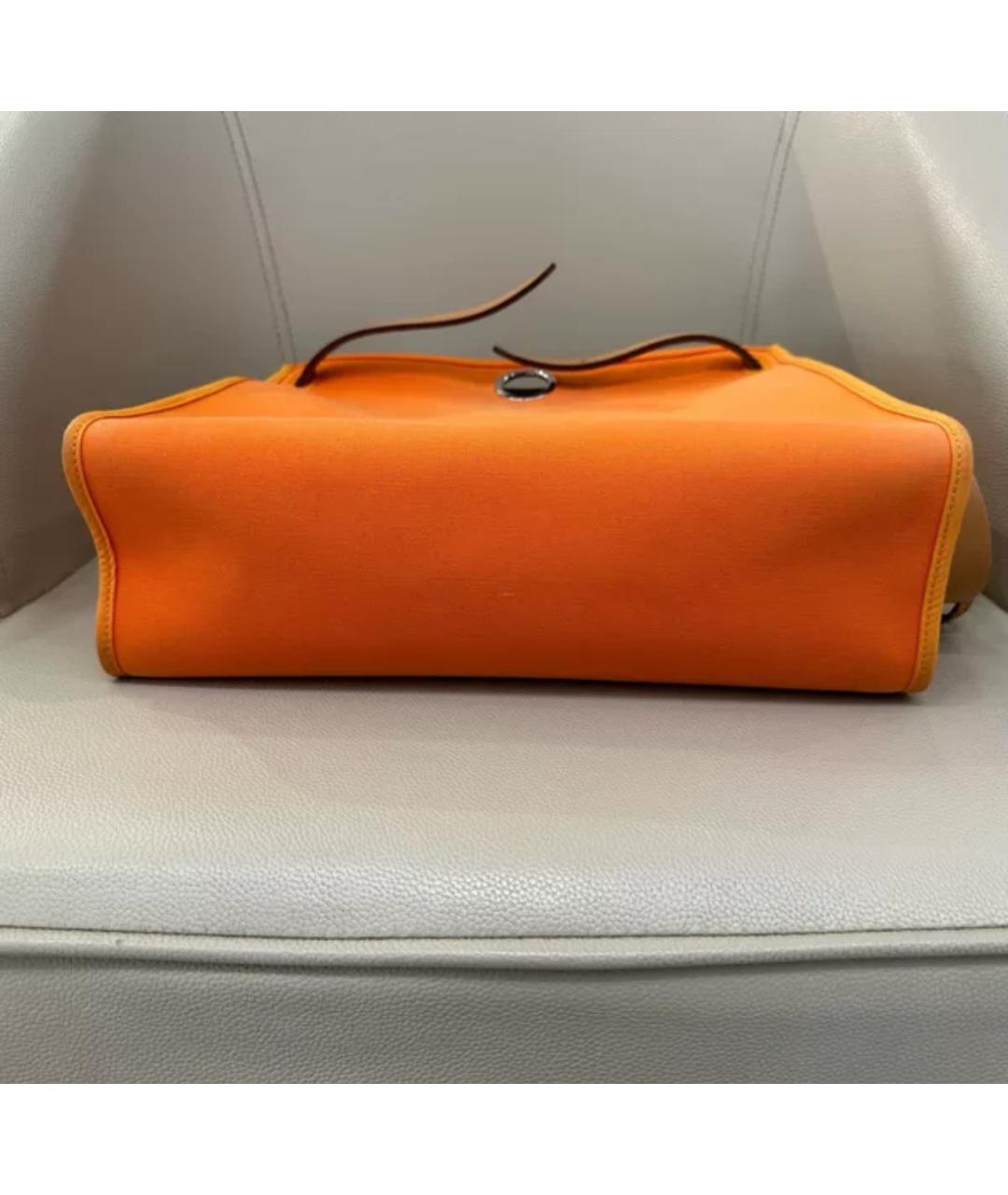 HERMES Оранжевая сумка через плечо, фото 5