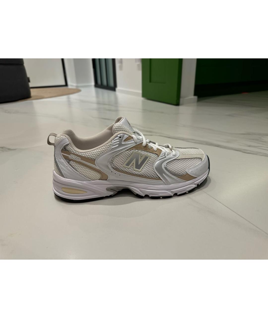 NEW BALANCE Белые низкие кроссовки / кеды, фото 7