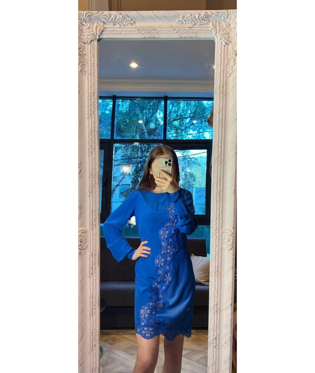 STELLA MCCARTNEY Темно-синее платье, фото 4
