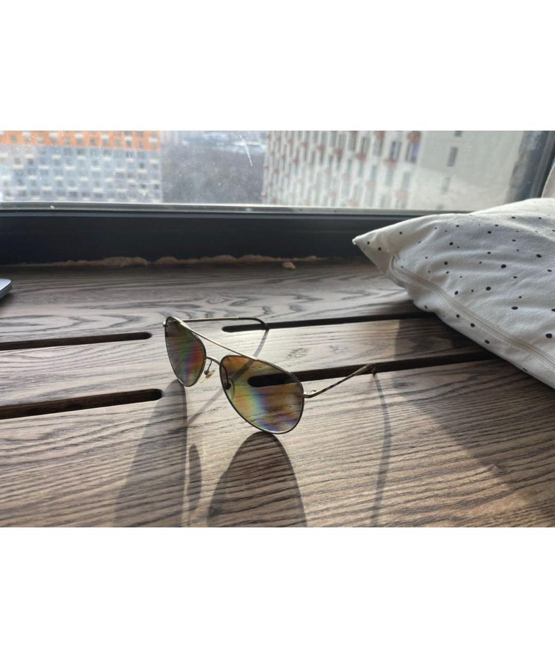 BURBERRY Металлические солнцезащитные очки, фото 2