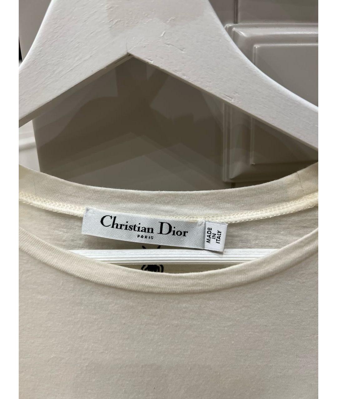 CHRISTIAN DIOR Белая футболка, фото 2