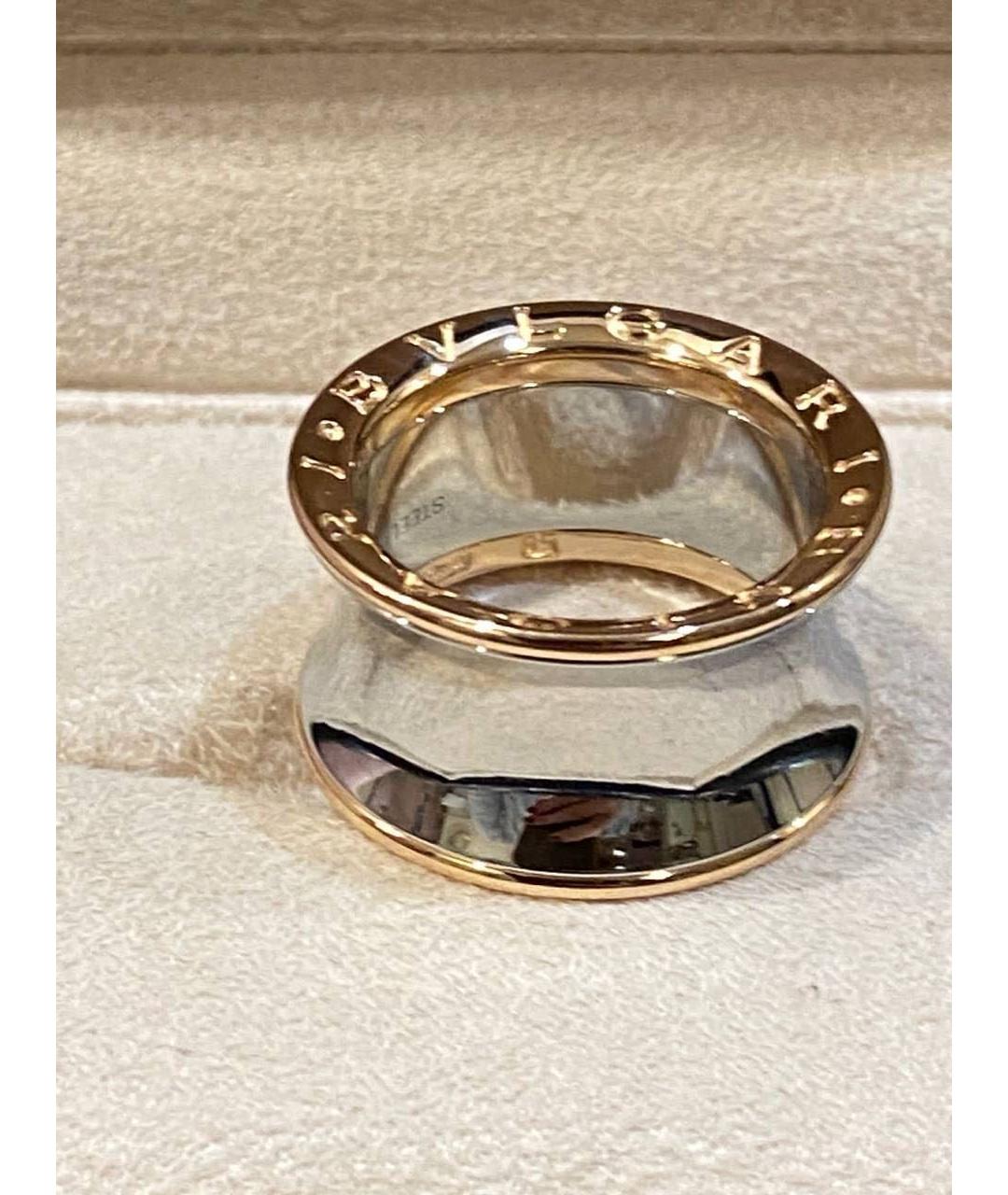 BVLGARI Серебряное кольцо из розового золота, фото 3
