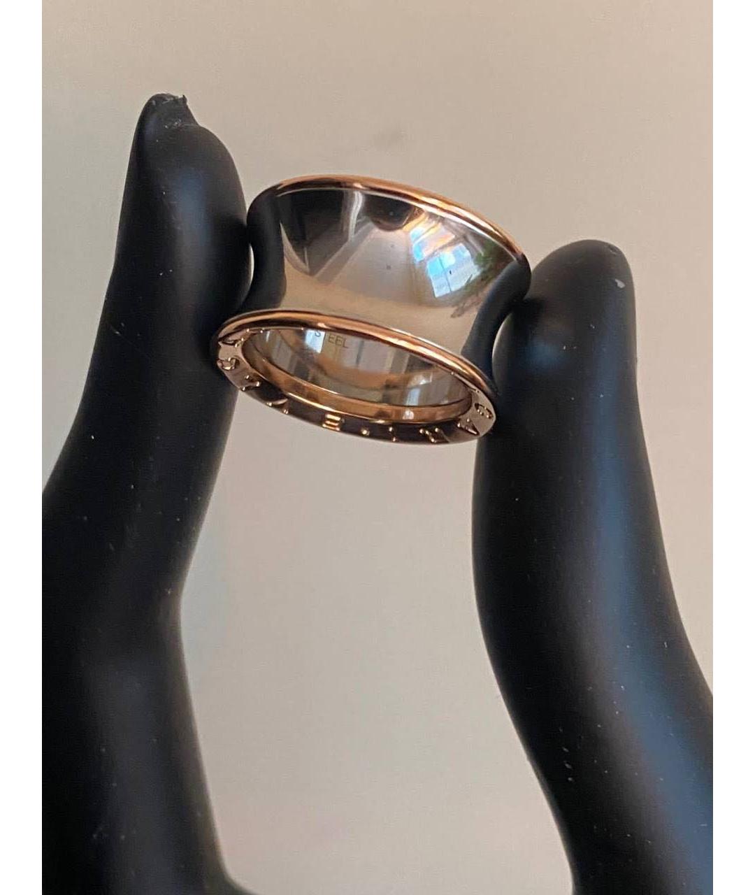 BVLGARI Серебряное кольцо из розового золота, фото 5