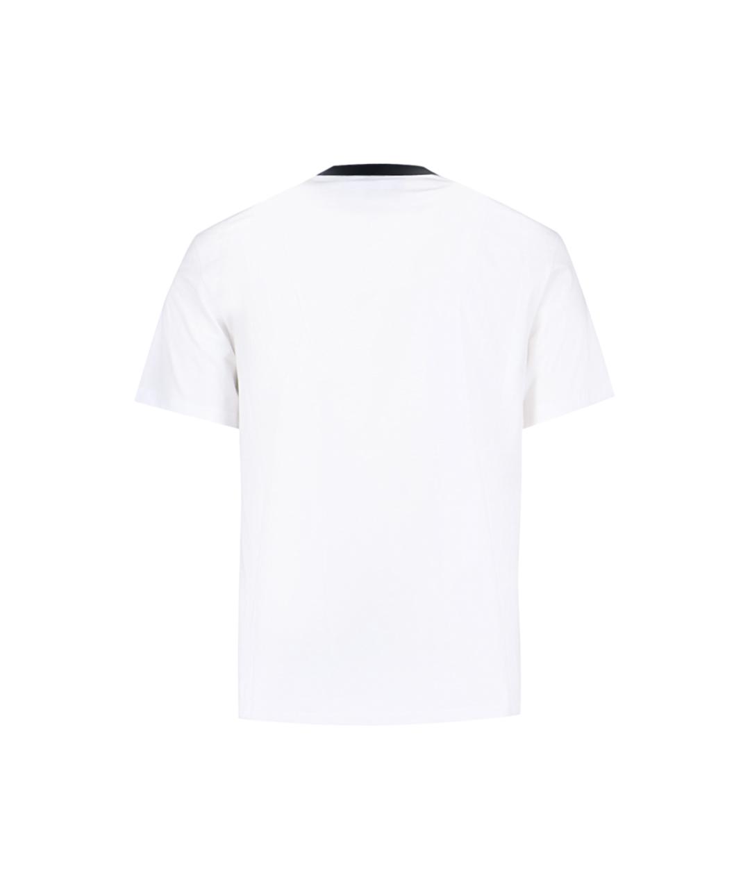 AMI Белая хлопковая футболка, фото 2