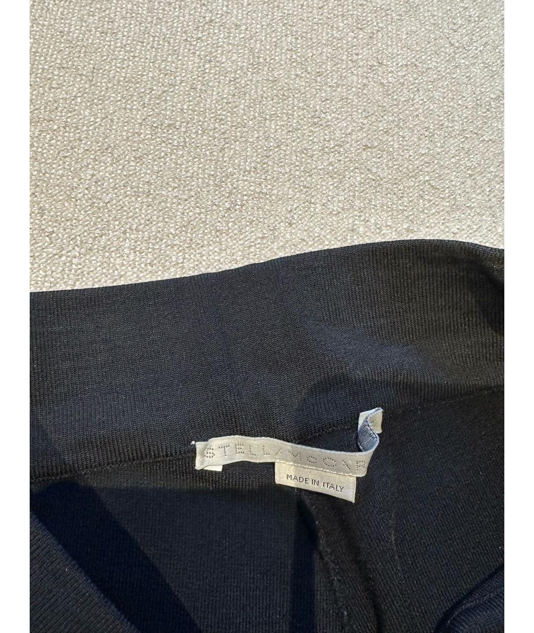 STELLA MCCARTNEY Черные брюки широкие, фото 4