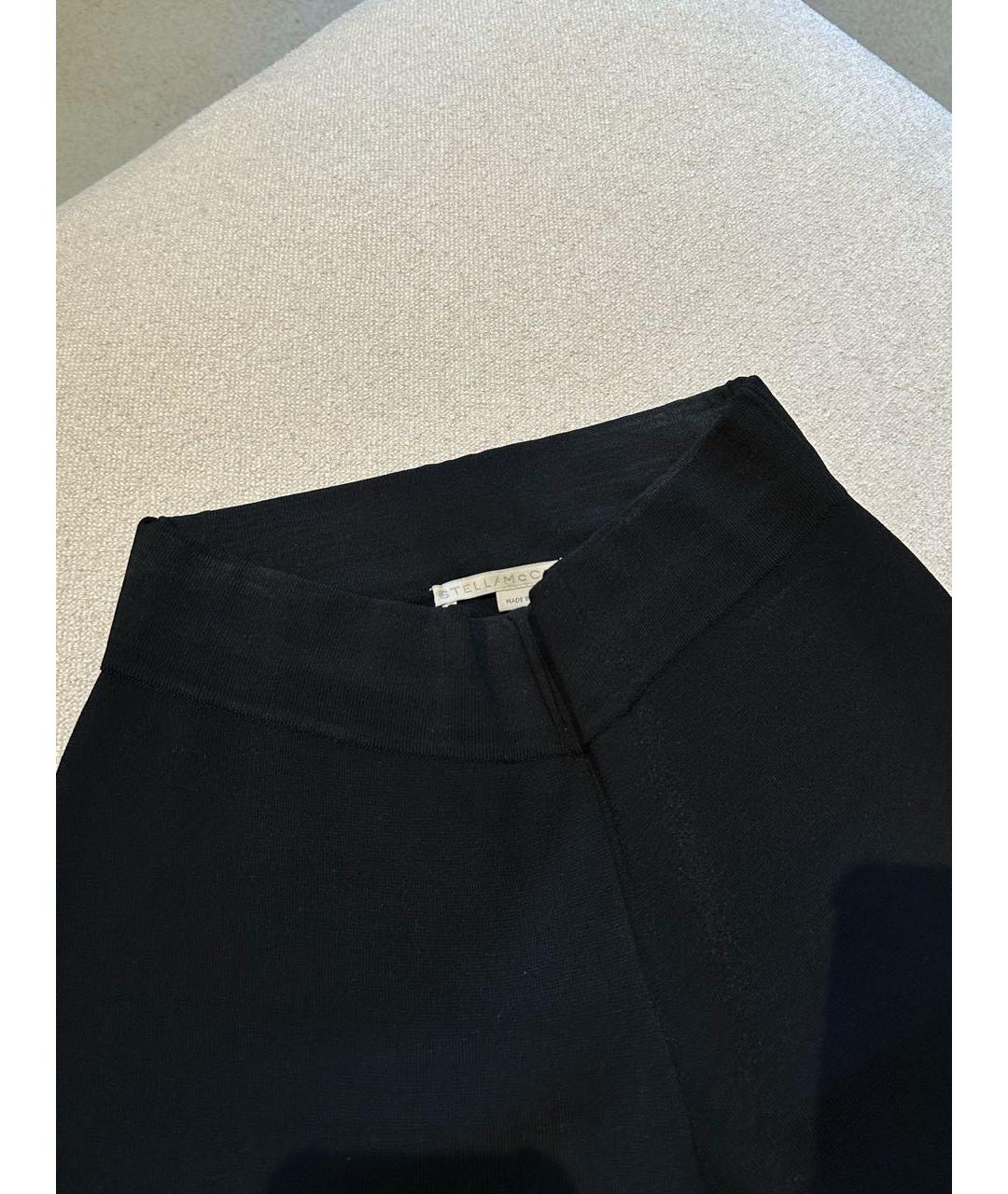 STELLA MCCARTNEY Черные брюки широкие, фото 3