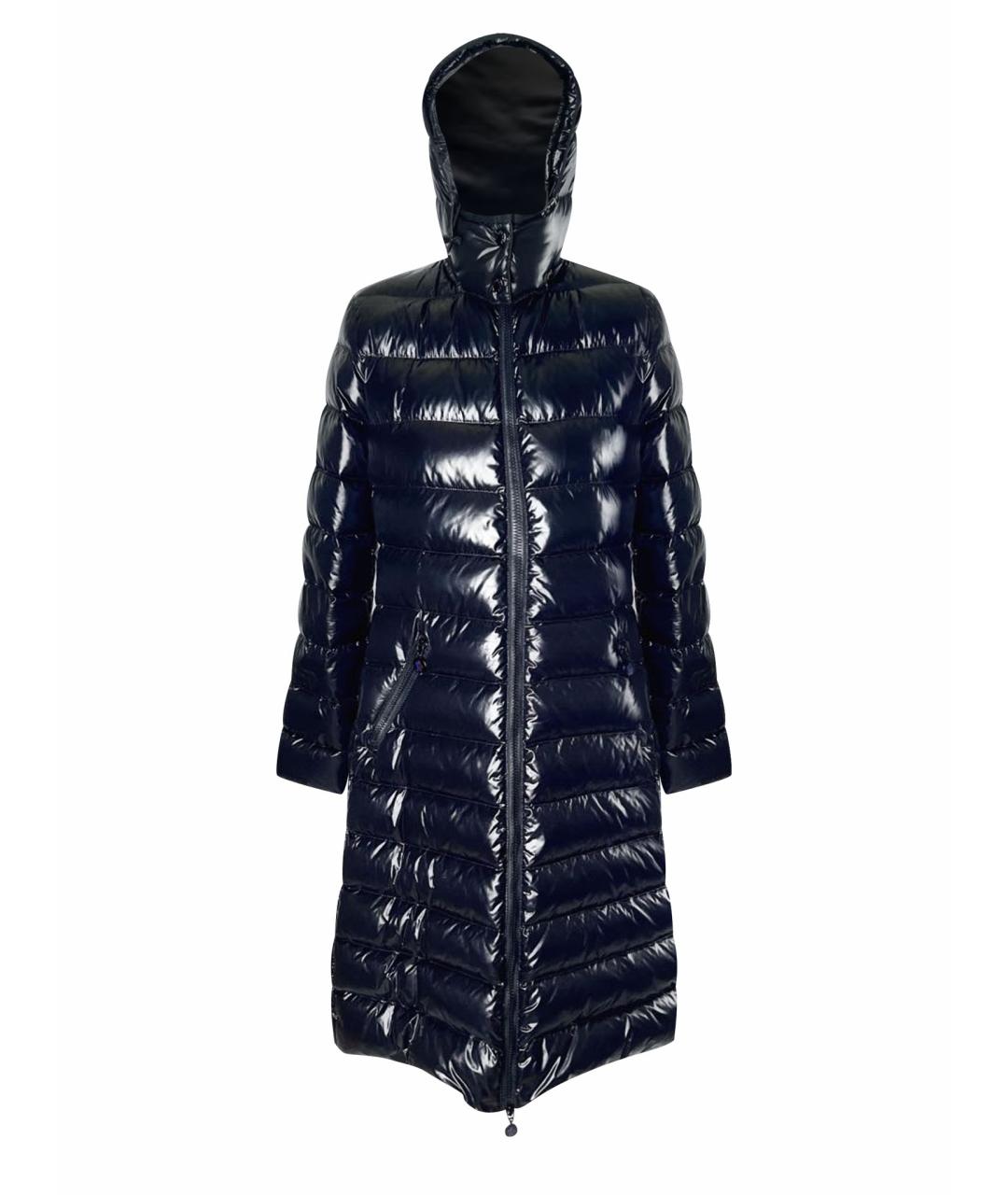 MONCLER Черный пуховик, фото 1