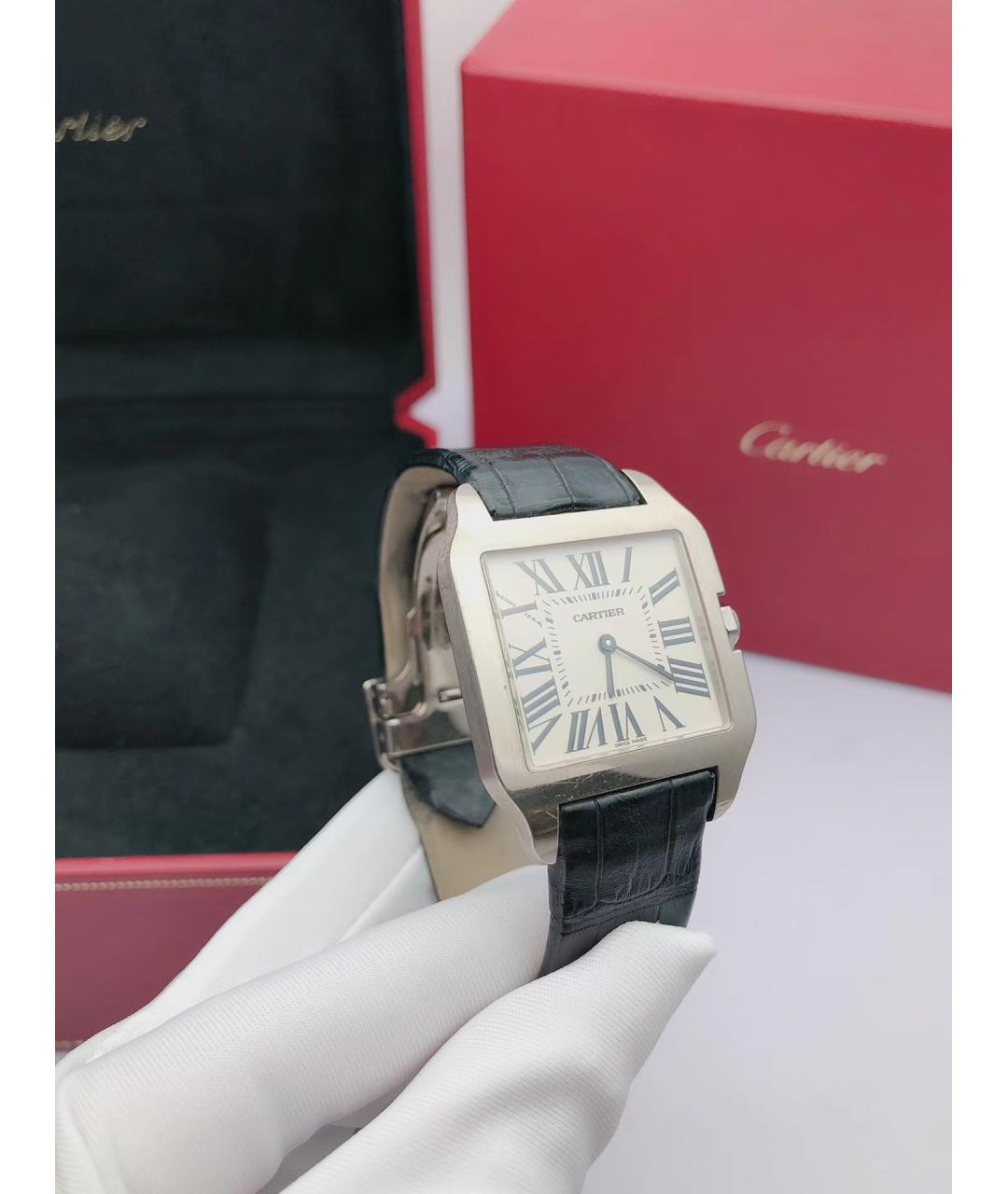 CARTIER Часы из белого золота, фото 5