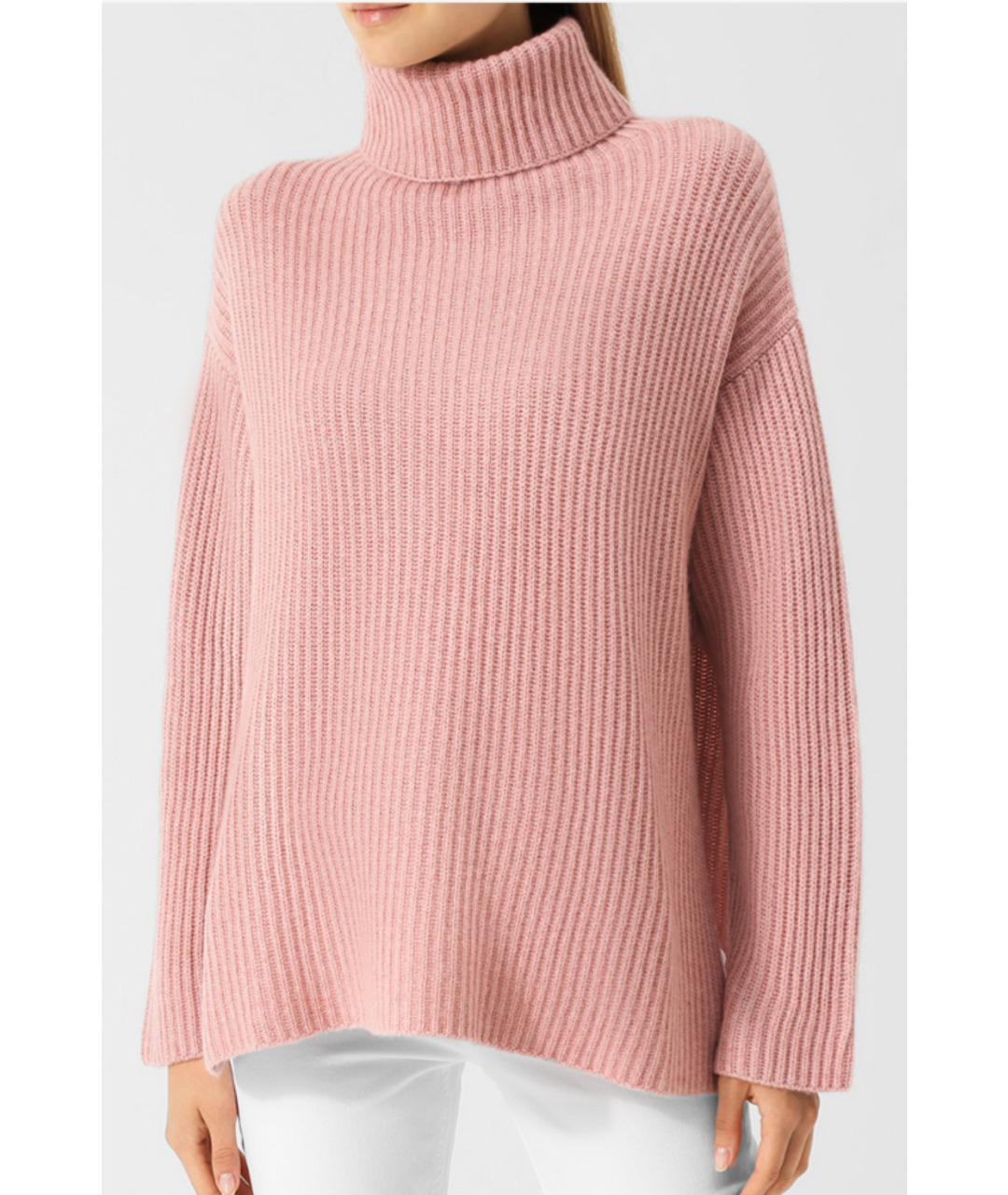 CASHMERE IN LOVE Розовый кашемировый джемпер / свитер, фото 3