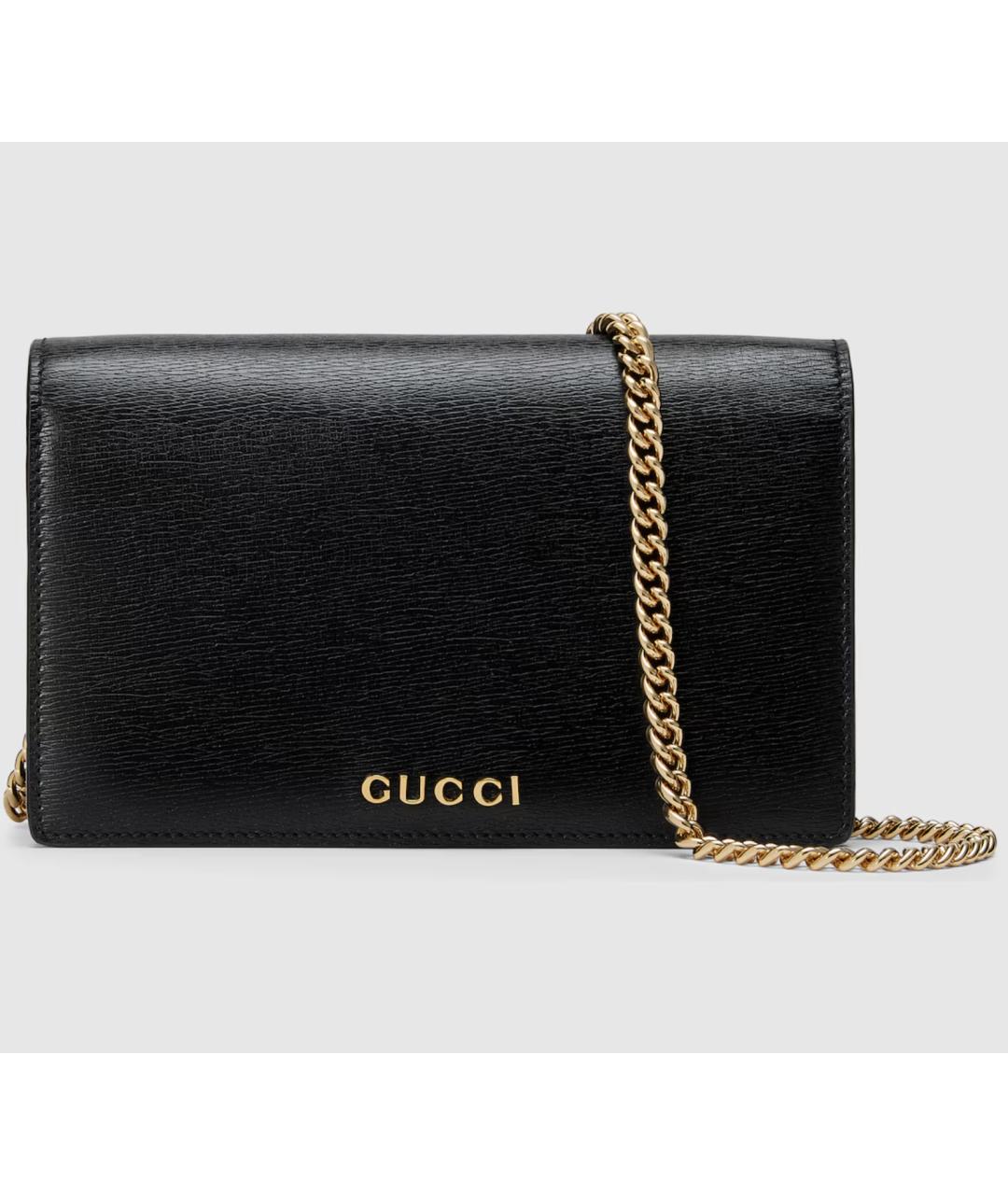 GUCCI Черная сумка через плечо, фото 2