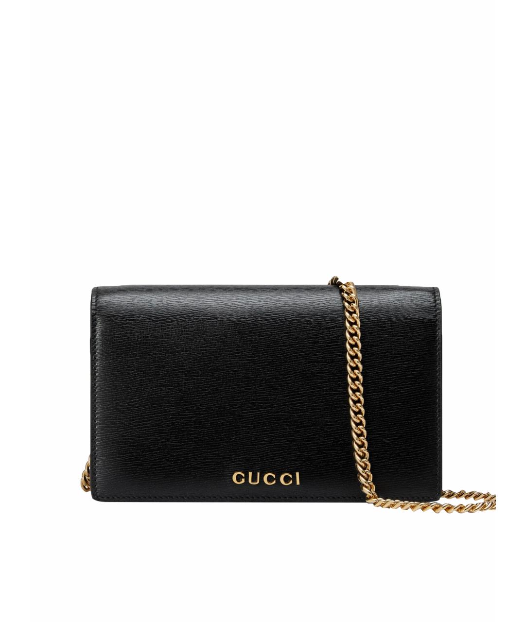 GUCCI Черная сумка через плечо, фото 1