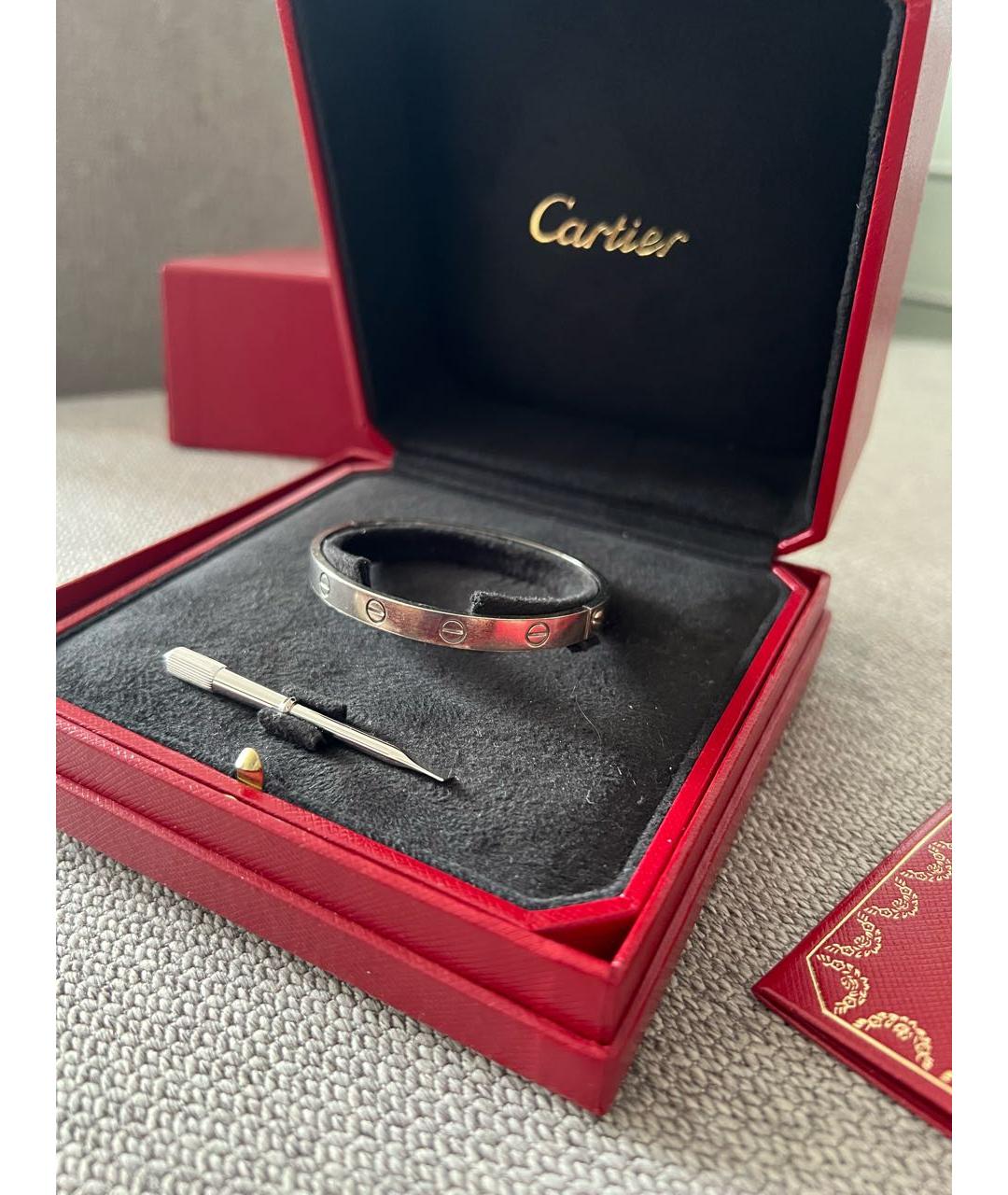 CARTIER Браслет из белого золота, фото 3