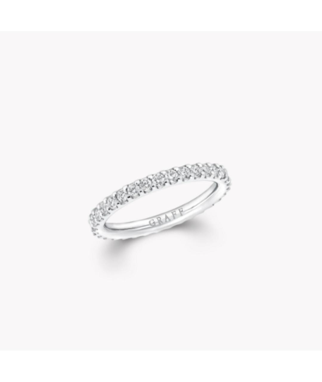 GRAFF Серебряное кольцо из белого золота, фото 5