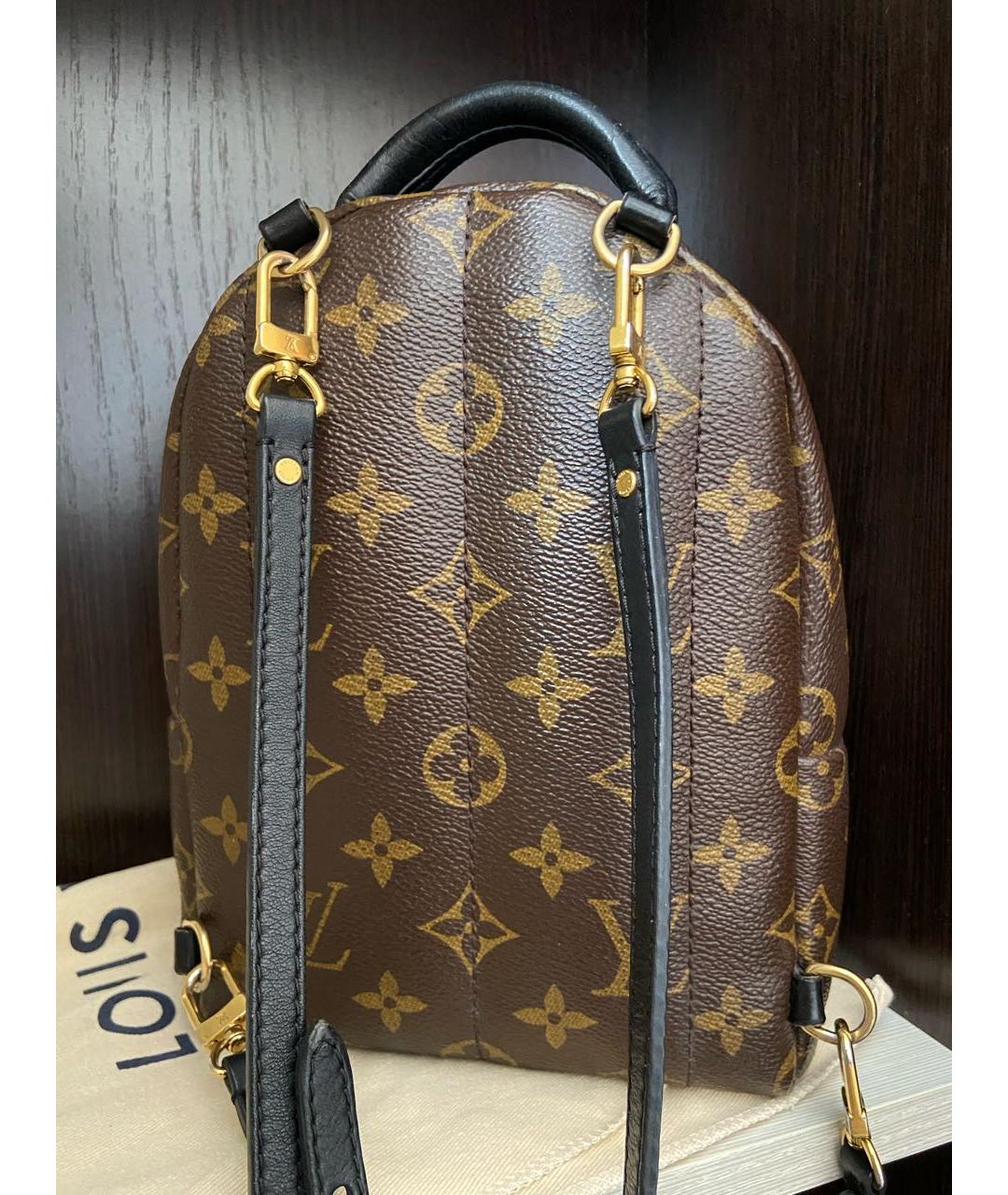 LOUIS VUITTON Коричневый рюкзак, фото 3