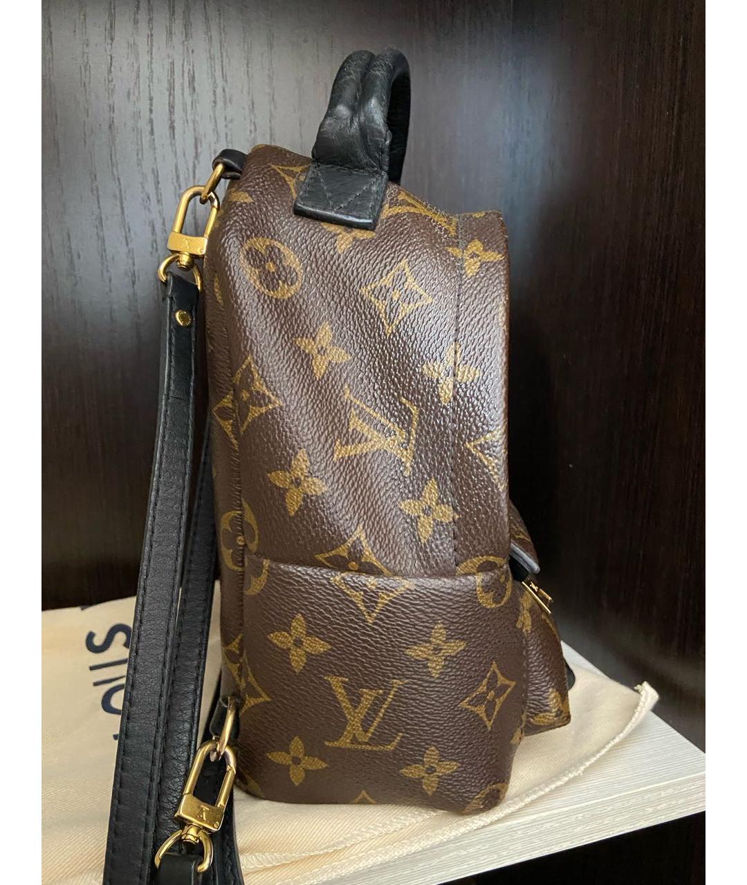 LOUIS VUITTON Коричневый рюкзак, фото 4