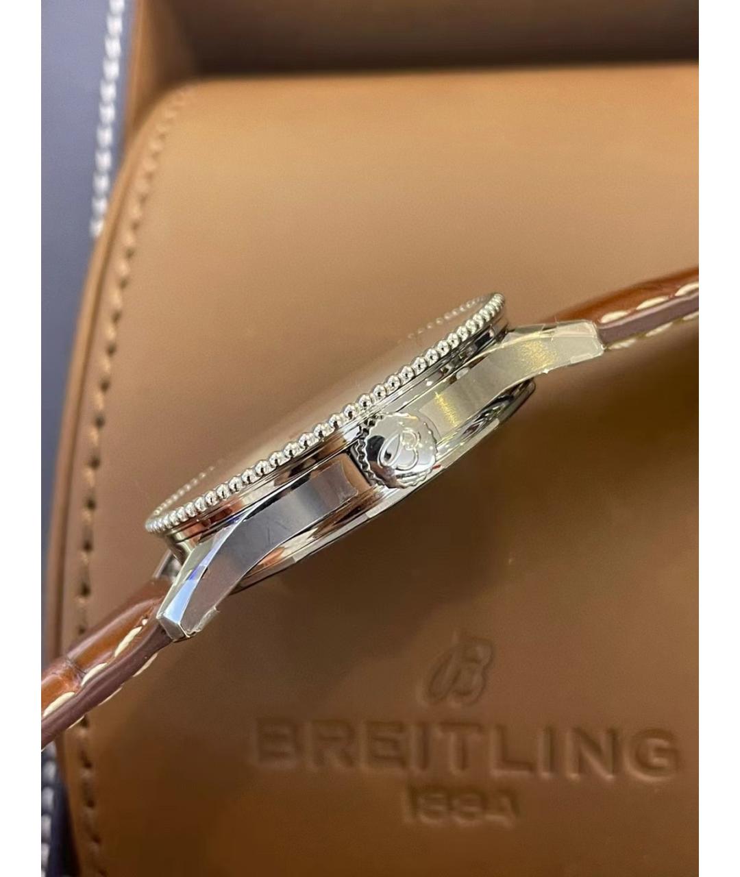 BREITLING Серебряные стальные часы, фото 7