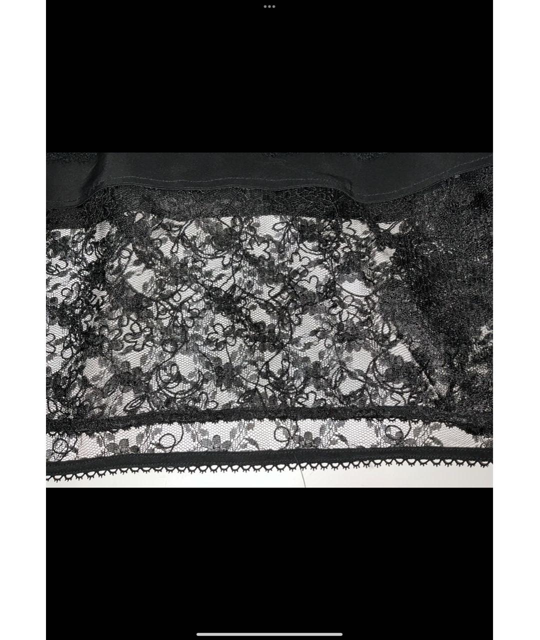 ERMANNO SCERVINO Черная полиэстеровая блузы, фото 4
