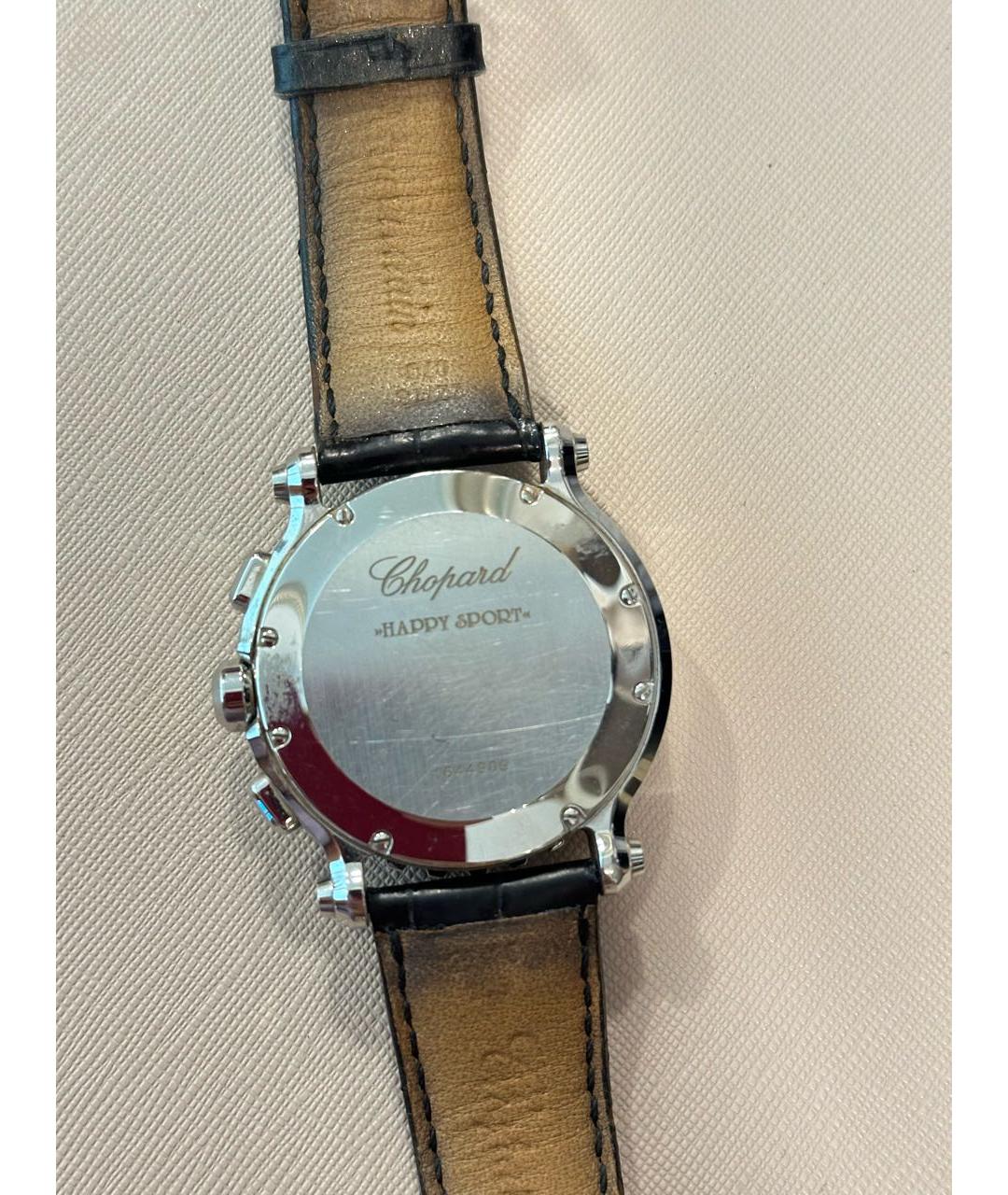 CHOPARD Серебряные карбоновые часы, фото 2